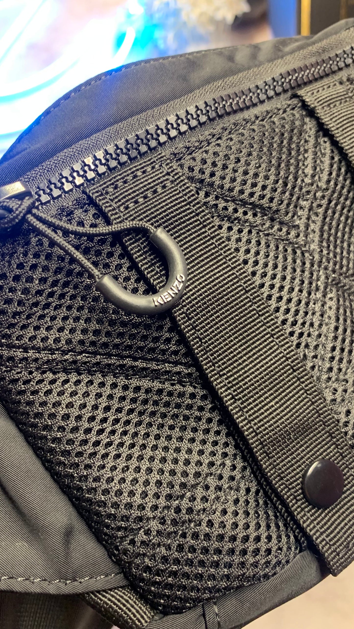 Kenzo Black waist bag