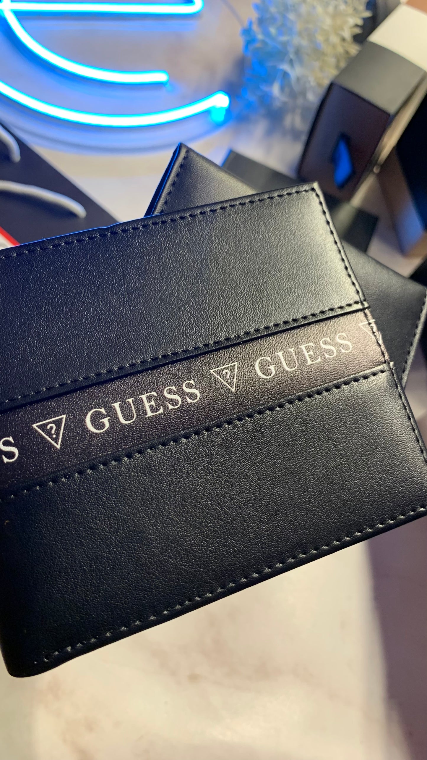 Guess Wallet For Men With ID Holder