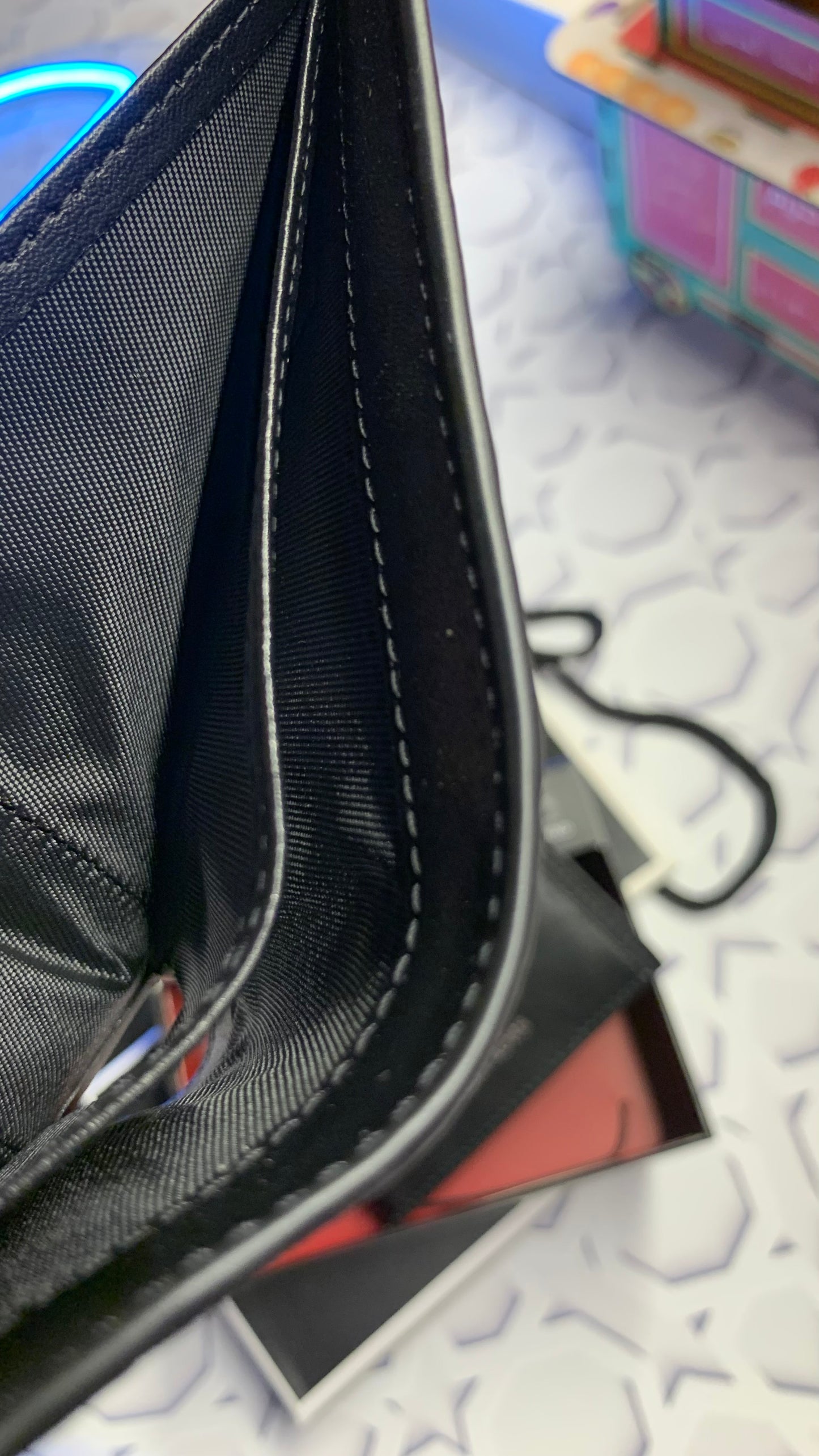 MK black wallet