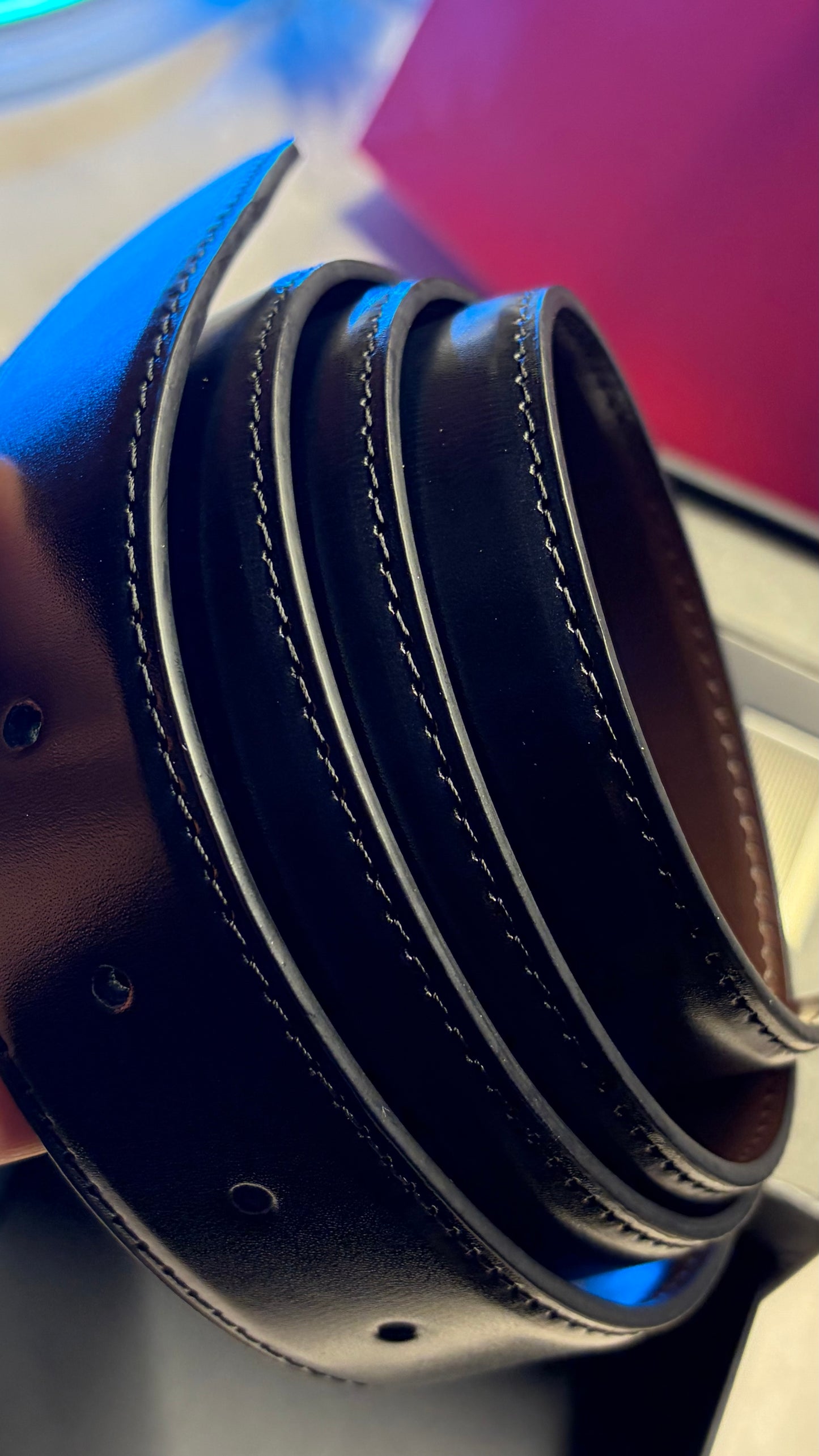 Hugo Boss Double Face Belt Set