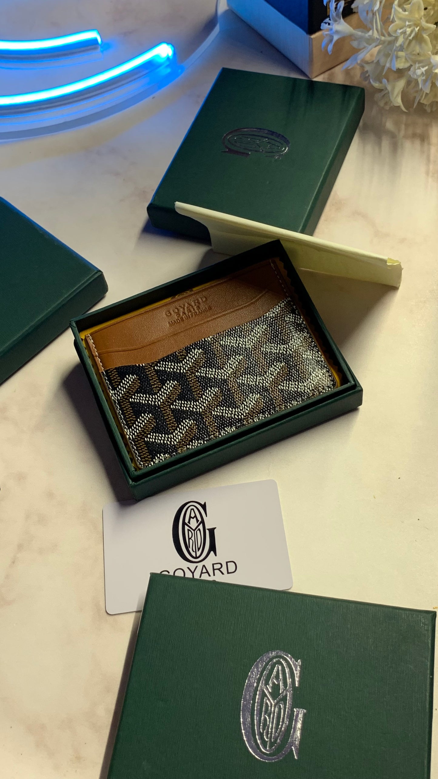 GOYARD Cardholder - Brown