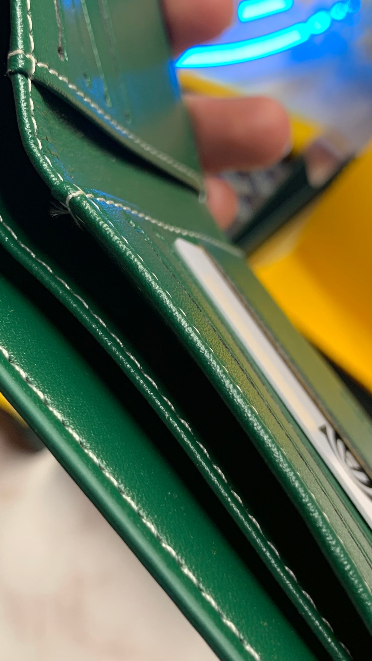 GoYard Wallet - Green