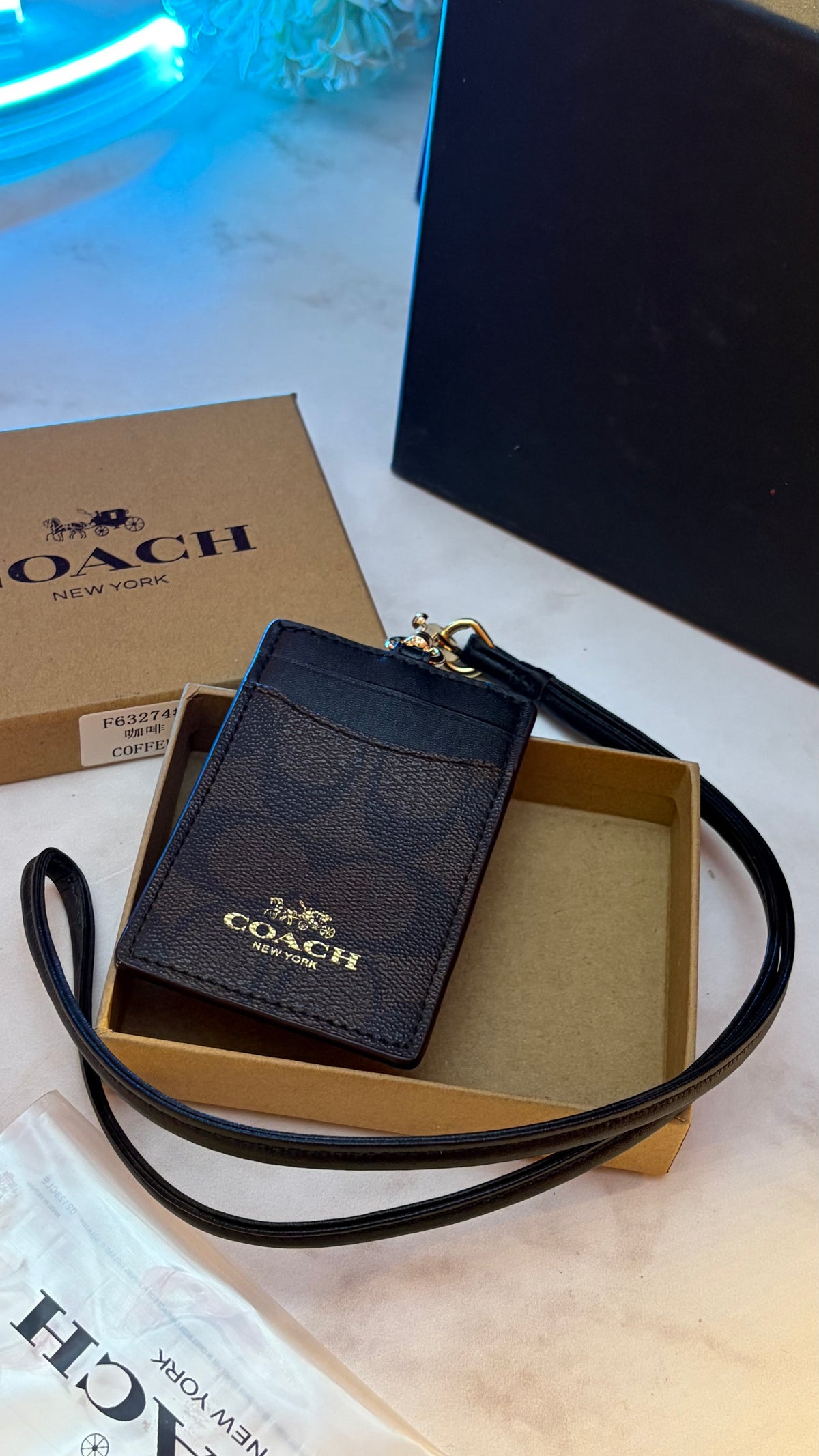 Coach ID Holder Lanyard- Premium Quality