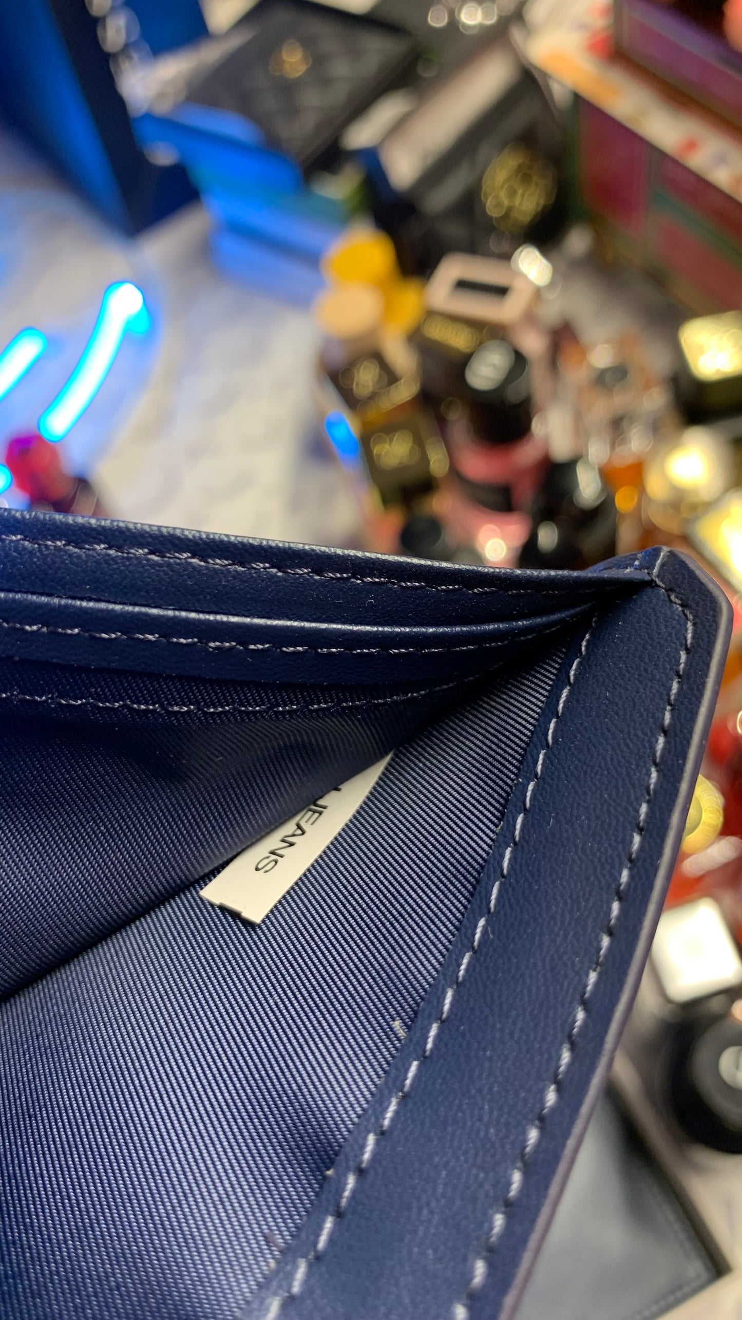 Calvin Klein Wallet with ID holder - Basic Navy Blue