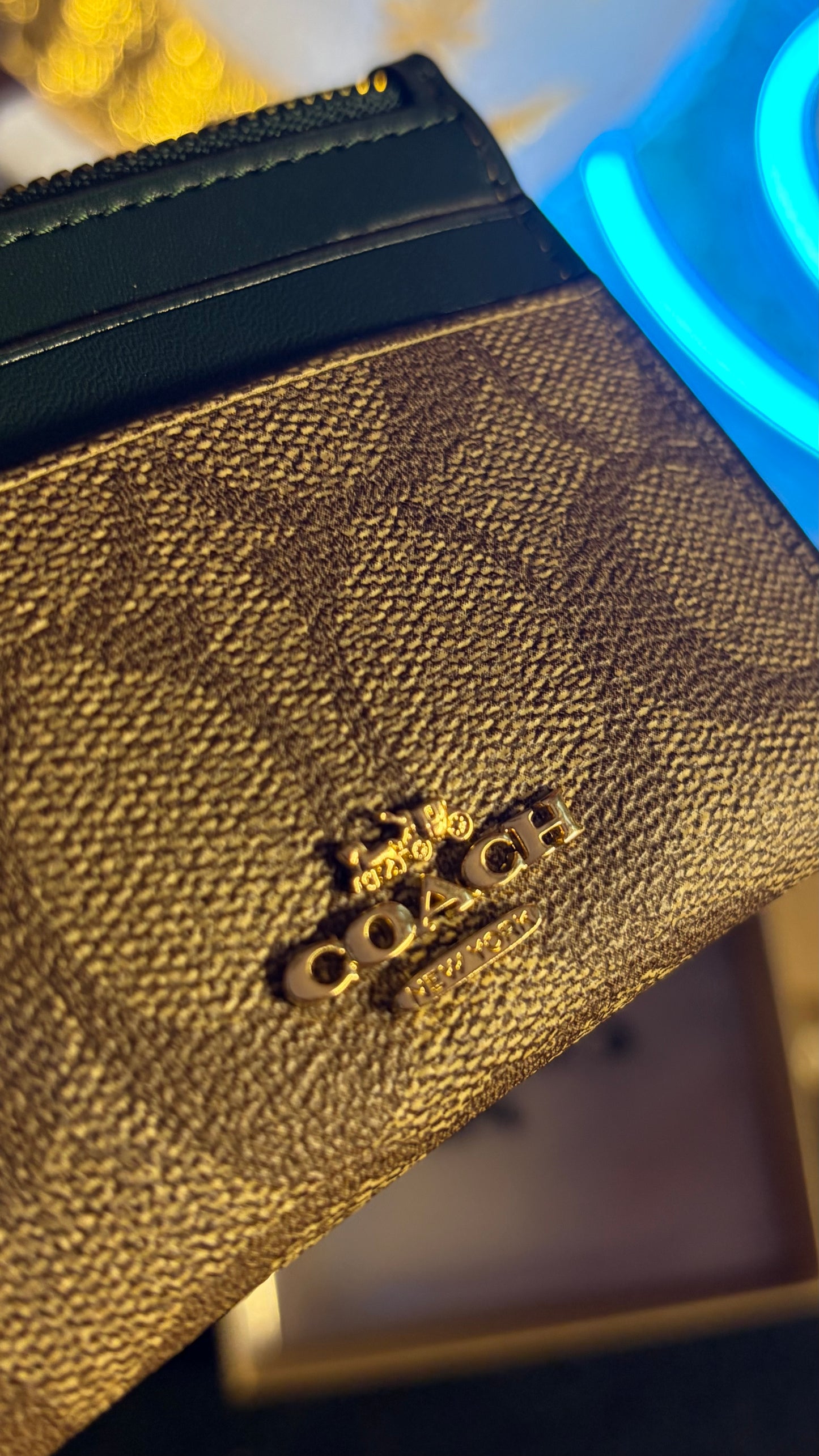 Coach Zipper Cardholder - Premium Quality