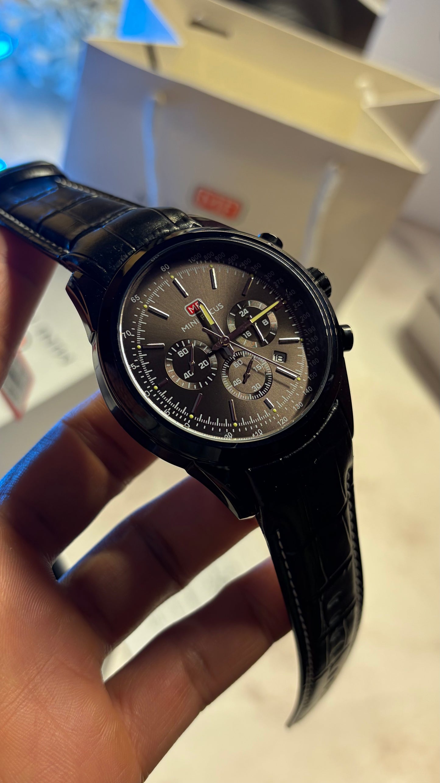Mini Focus Watch For Men - Full Black - MF0116G.02
