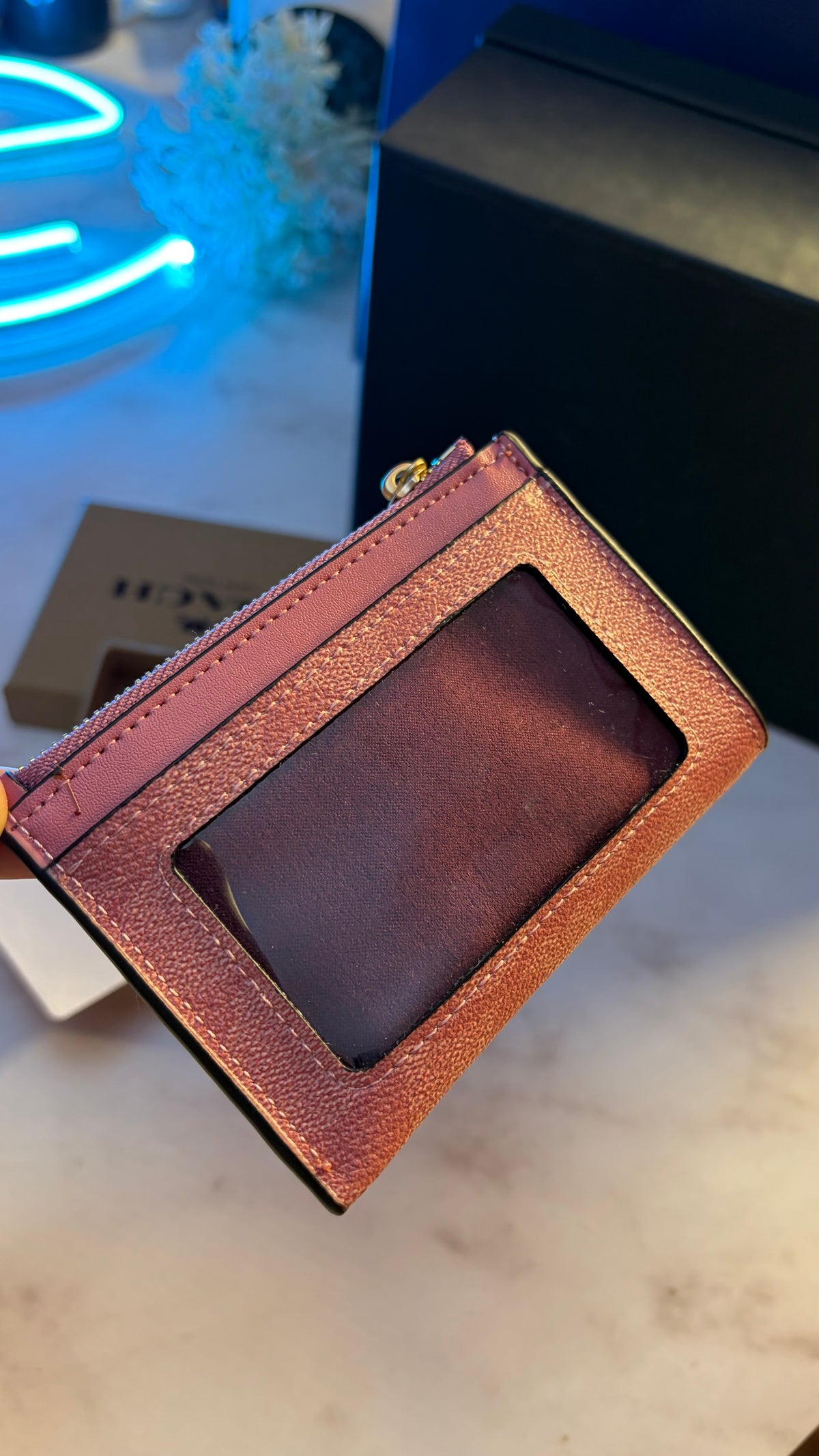 Coach Zipper Cardholder - Premium Quality
