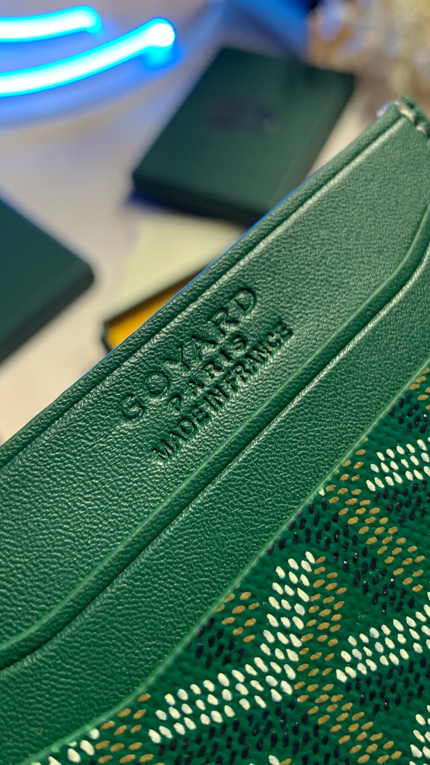 GOYARD Cardholder - Green