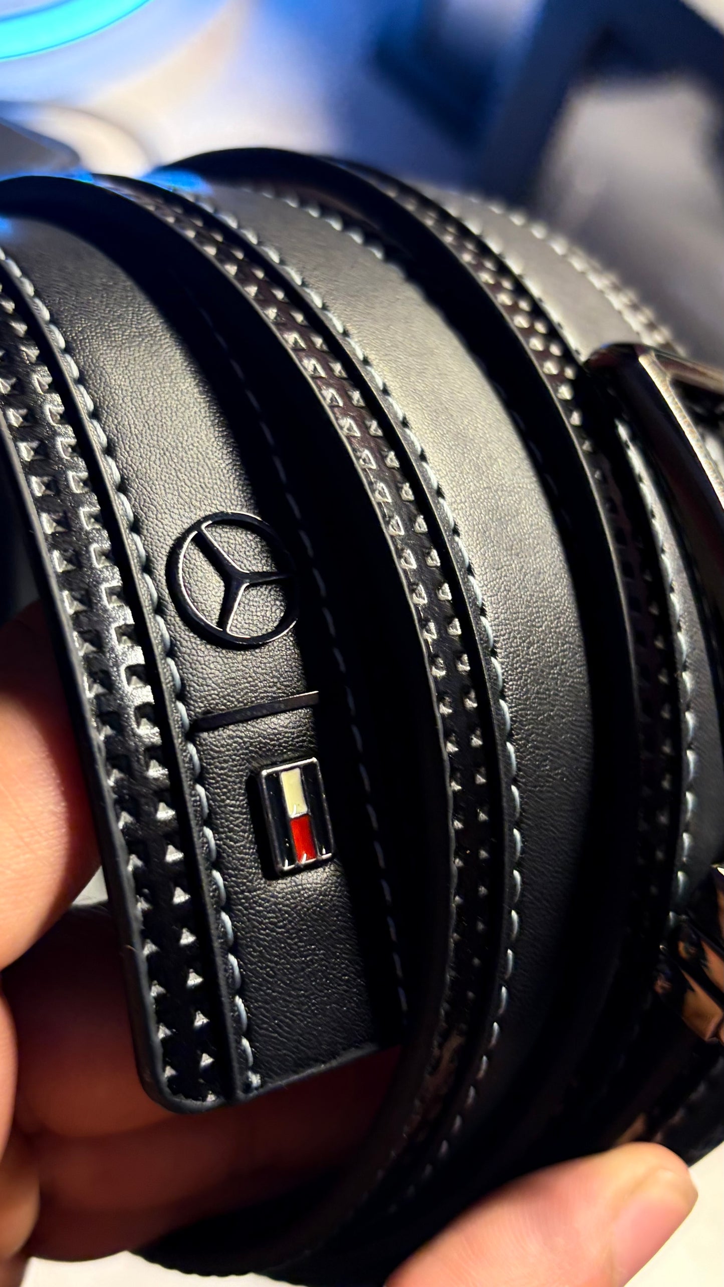 Tommy Hilfiger x Mercedes Wallet & Belt Set