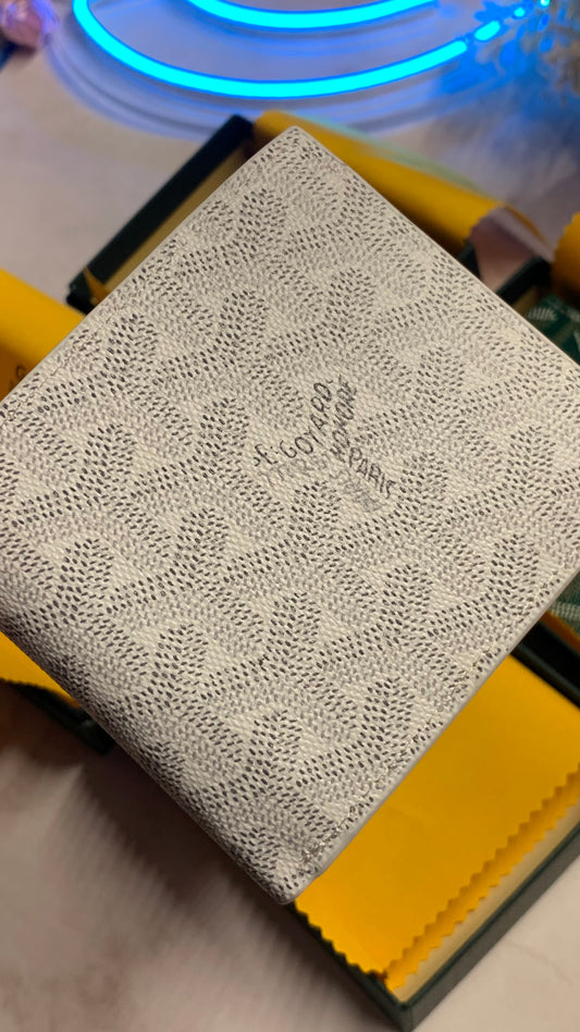 GoYard Wallet - White