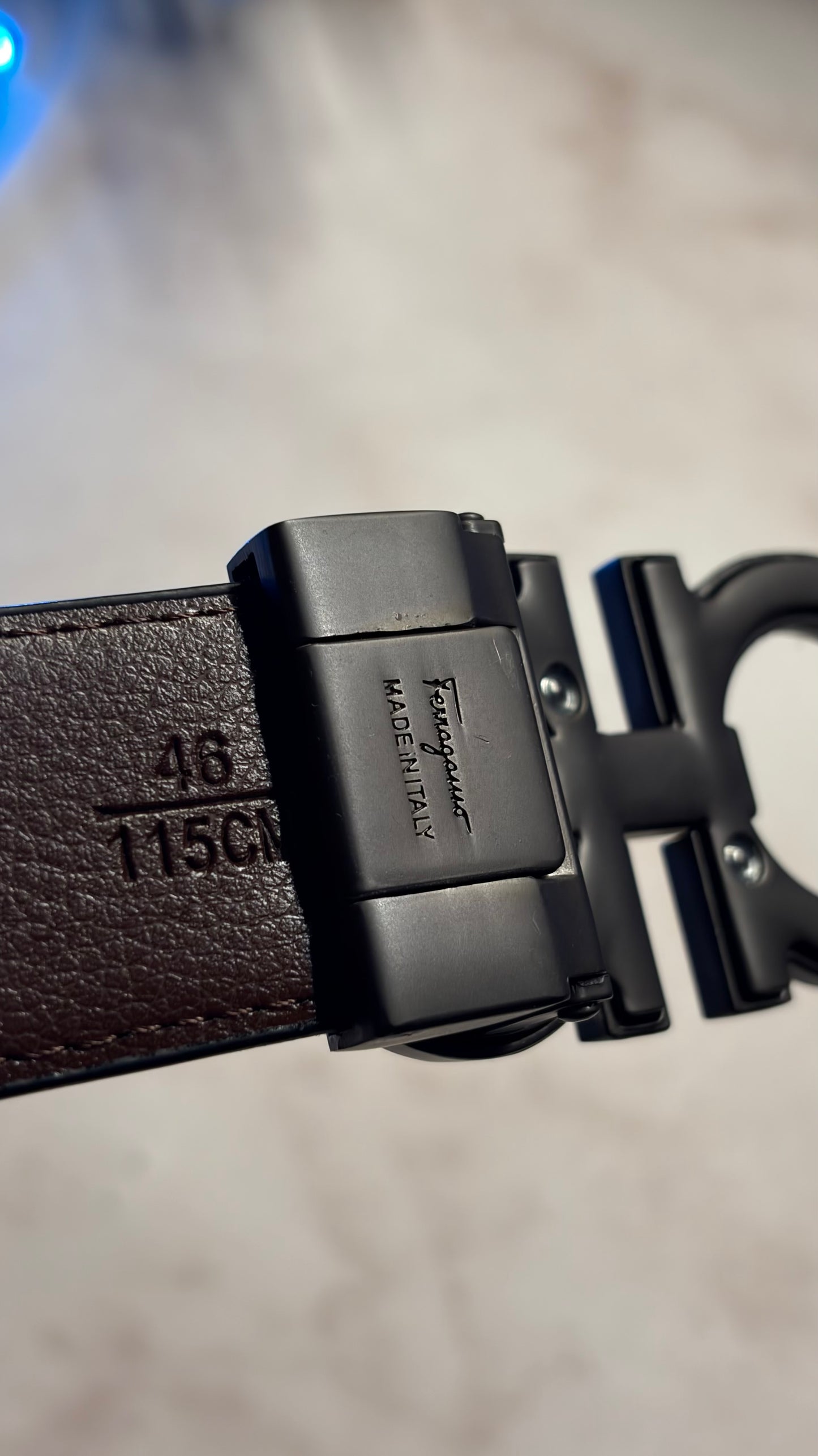 Ferragamo Double Face Belt For Men