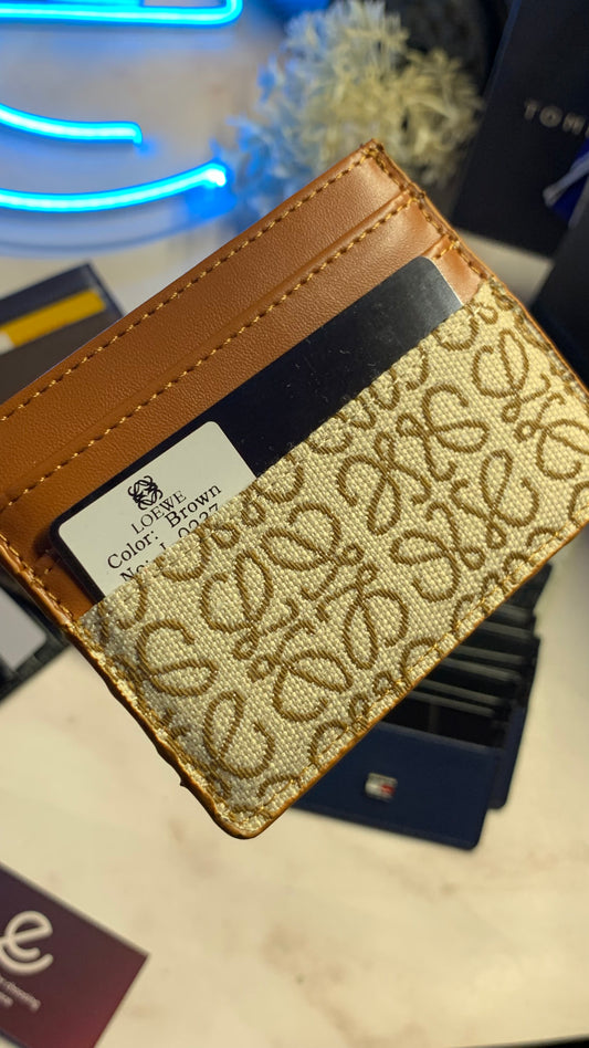 LOEWE Cardholder - Brown