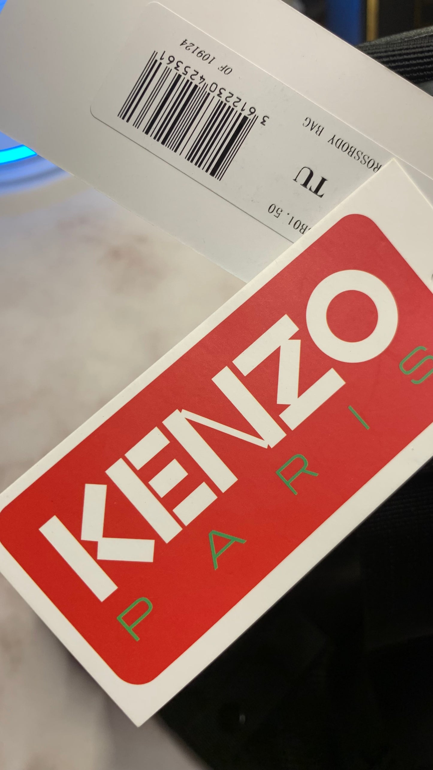 Kenzo Black waist bag