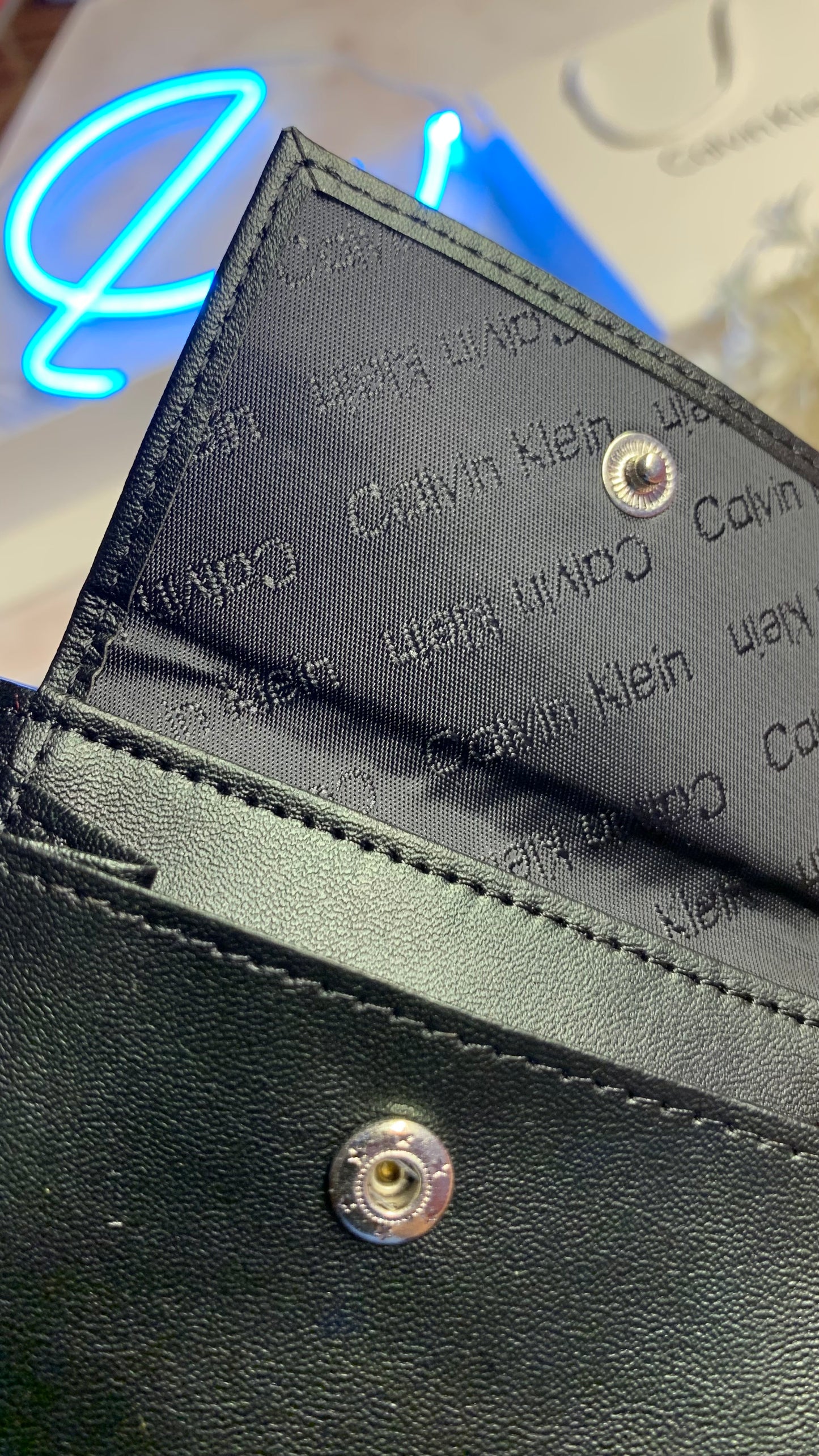 Calvin Klein wallet & Double face belt set