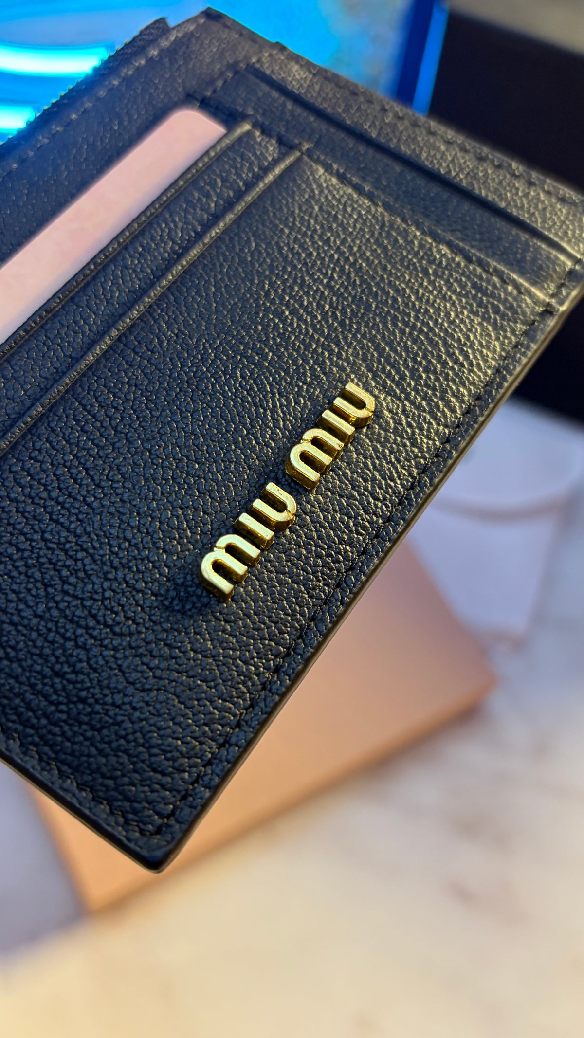 miu miu Zipper Cardholder - Premium Quality