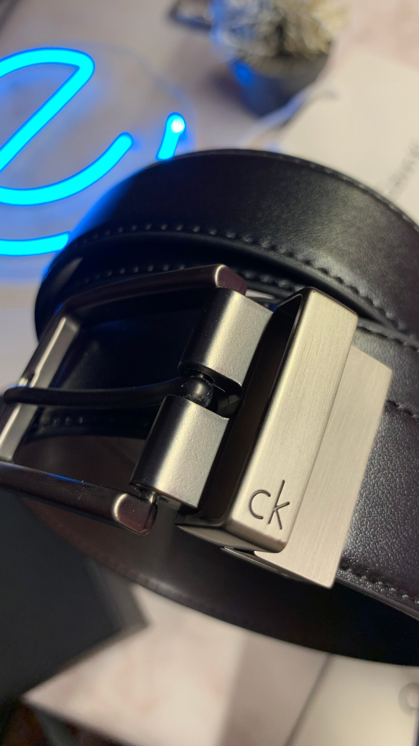 Calvin Klein Set - Wallet & Double face belt set