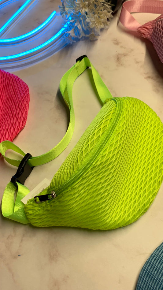 Beach waist bag - Lime Green