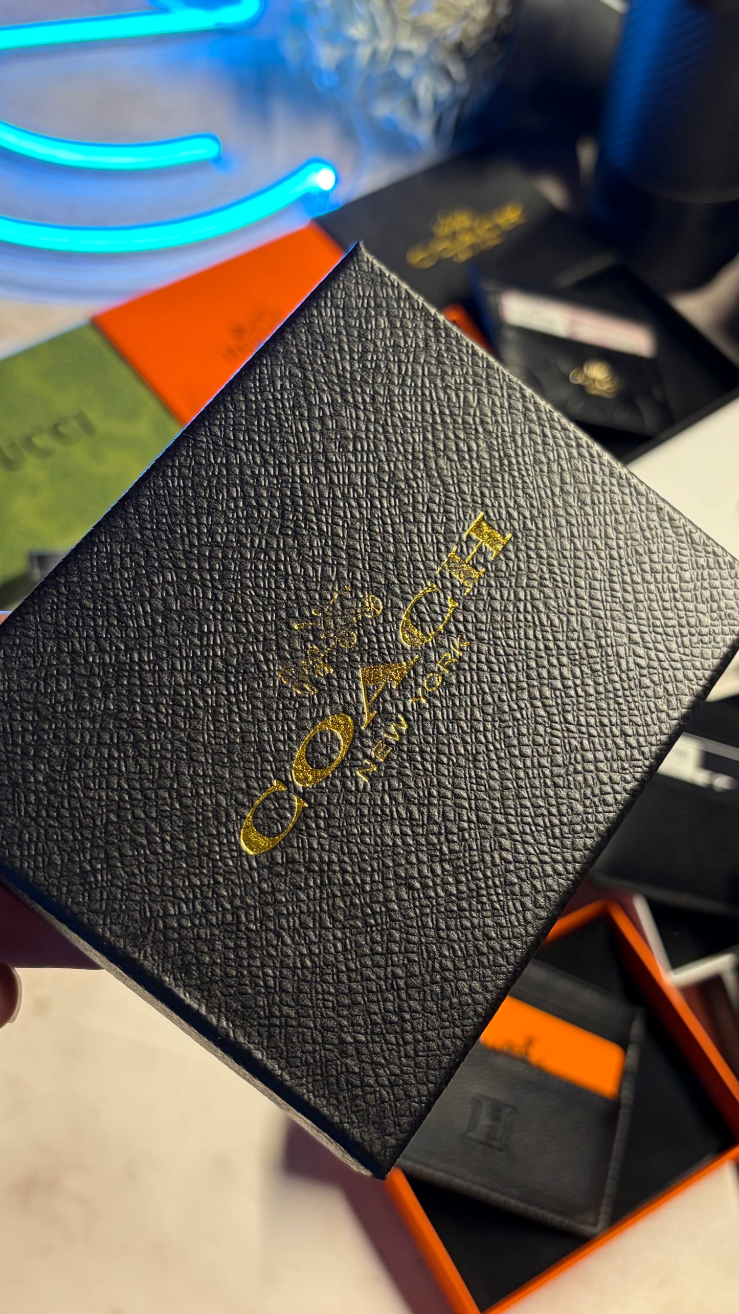 Coach Cardholder With Box