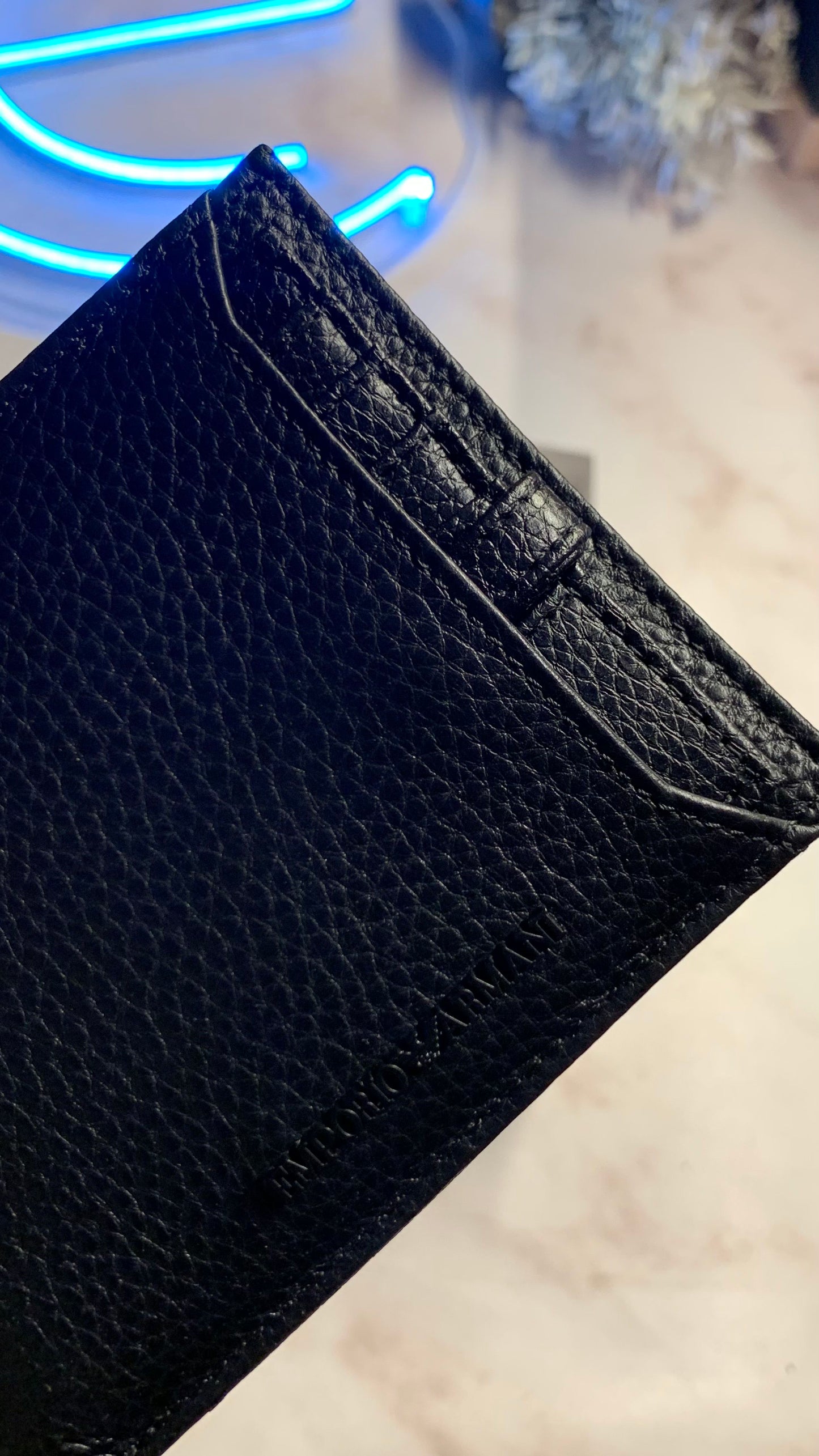 Emporio Armani Wallet, Cardholder & Double Face Belt Set