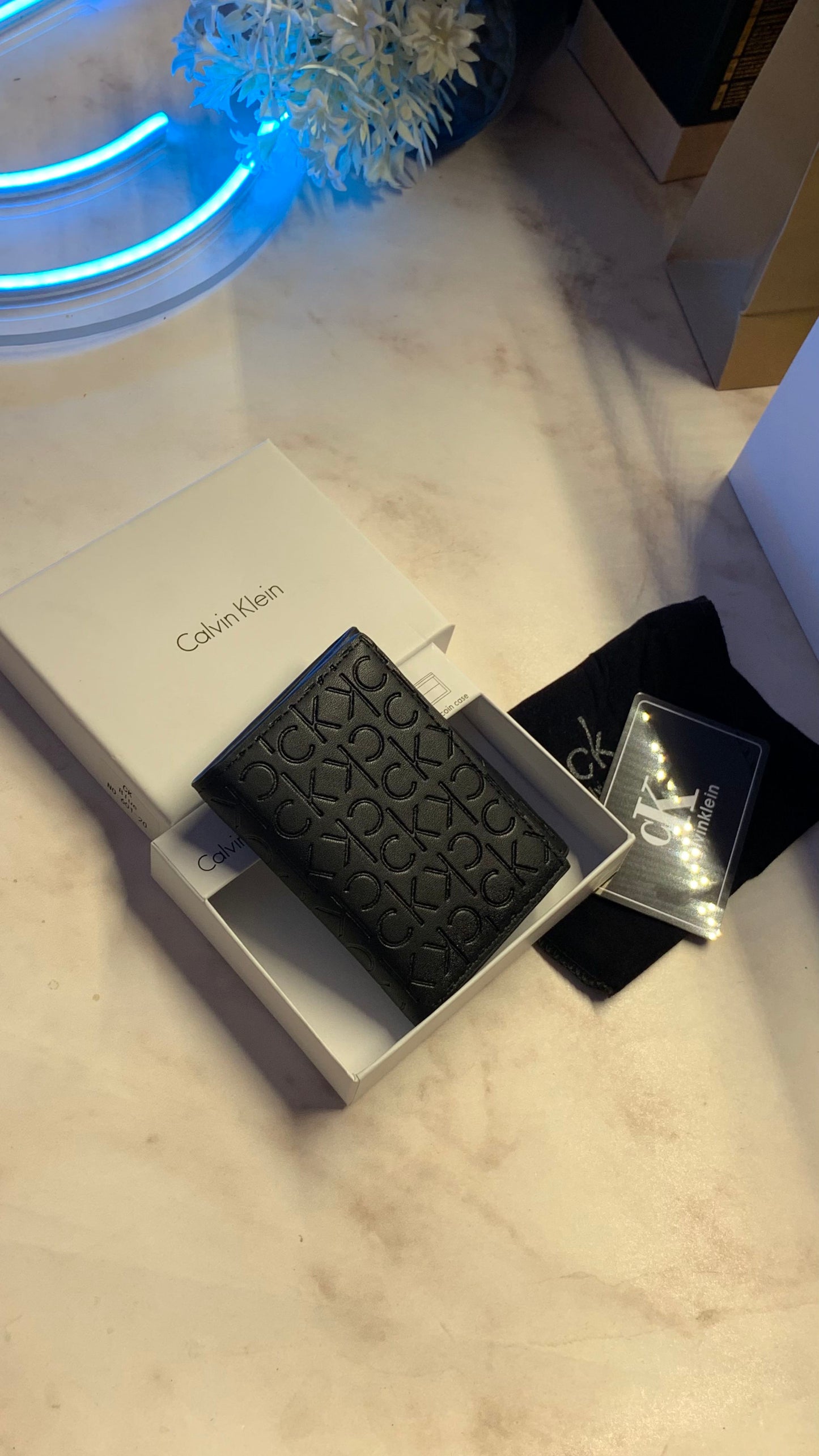 Calvin Klein Trifold Wallet - First Copy
