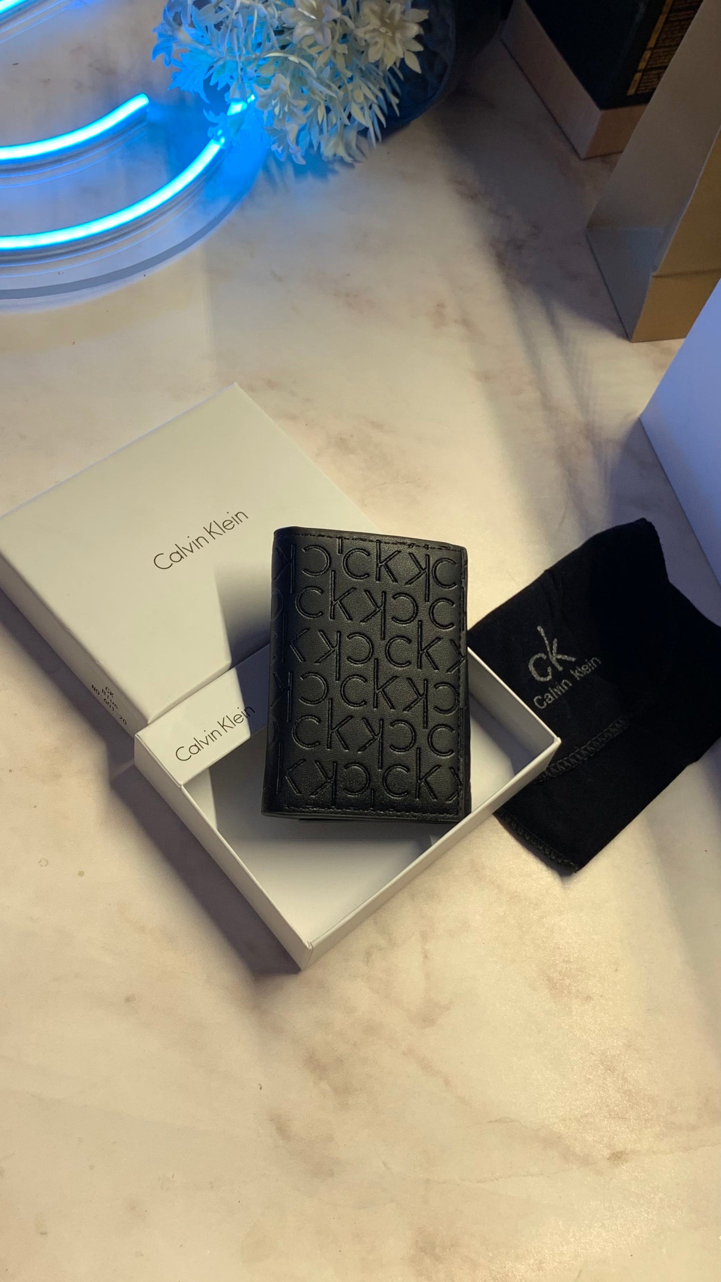 Calvin Klein Trifold Wallet - First Copy