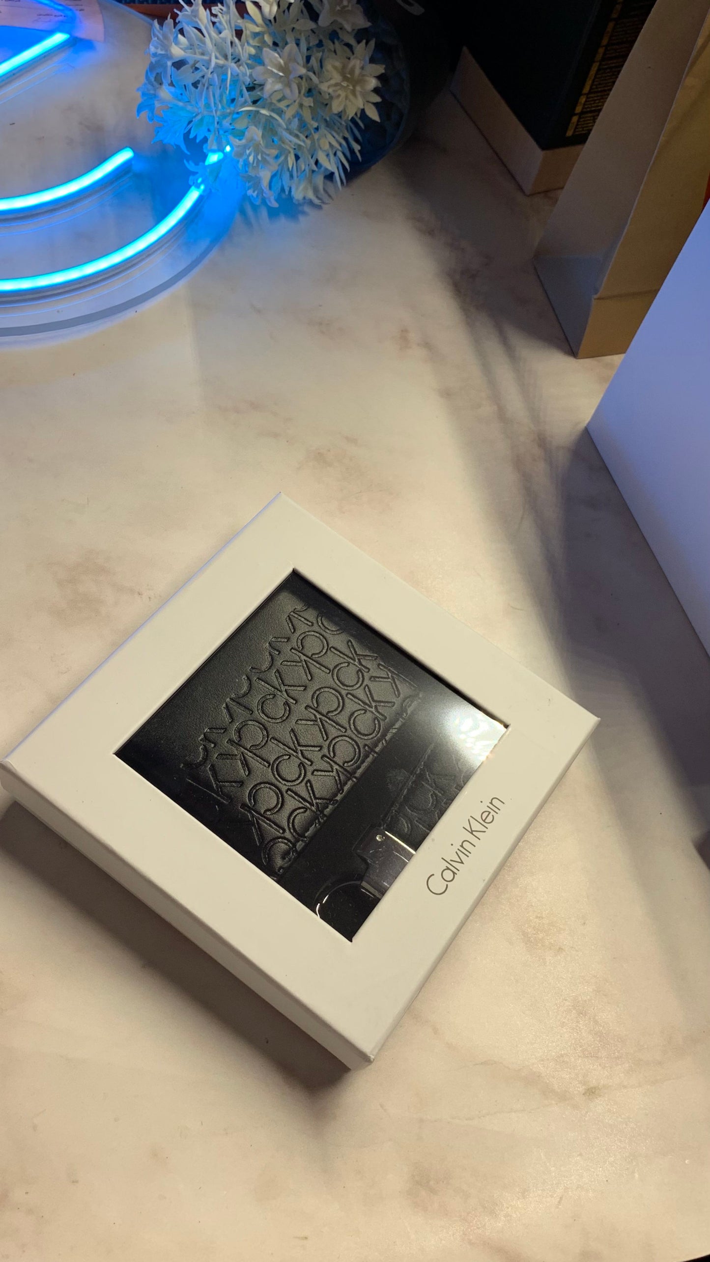 Calvin Klein Wallet & Keychain Set - First Copy