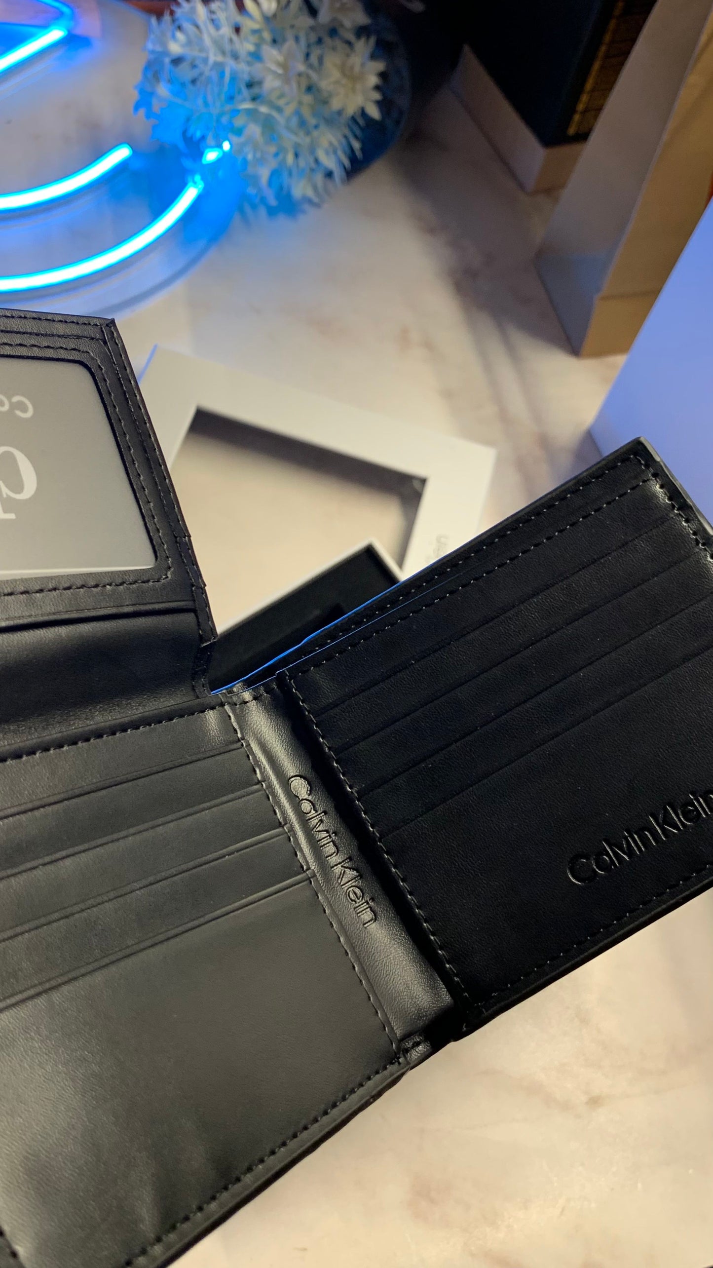 Calvin Klein Wallet & Keychain Set - First Copy