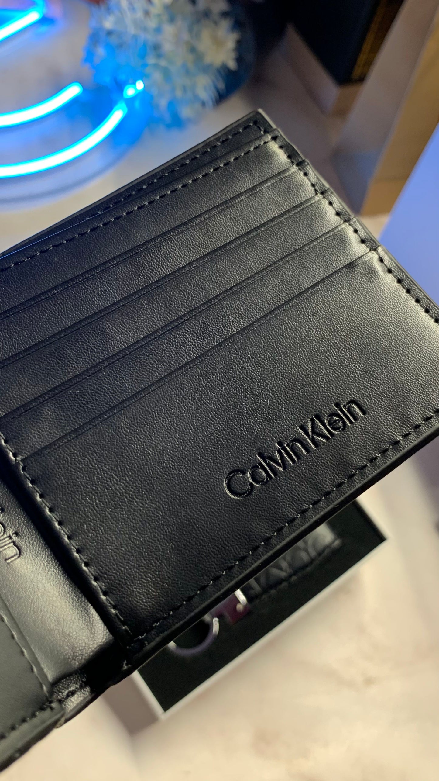 Calvin Klein Wallet & Keychain Set - First Copy