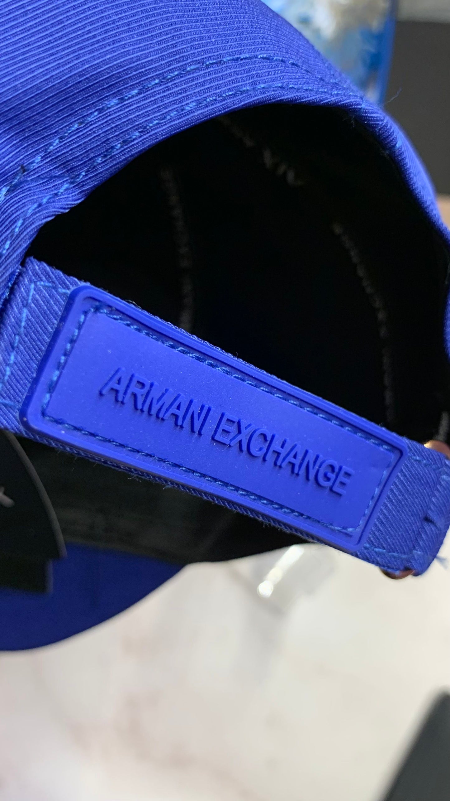Armani Exchange Cap - Blue