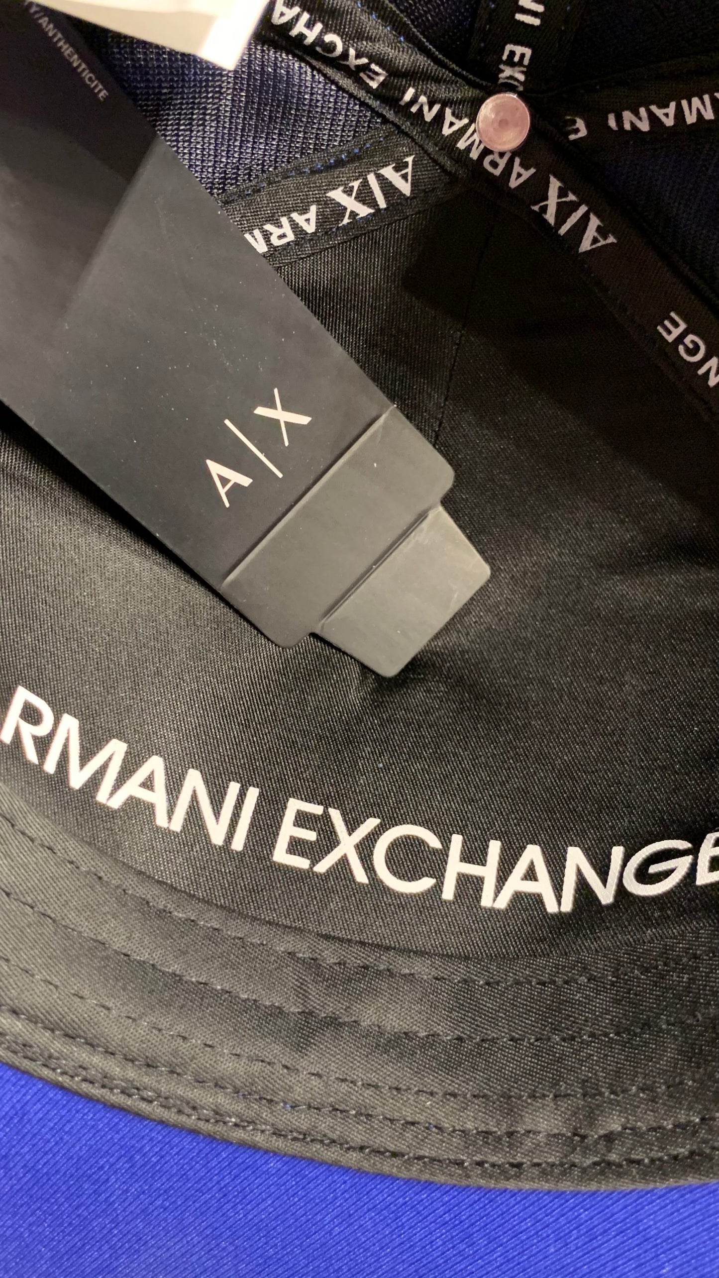 Armani Exchange Cap - Blue