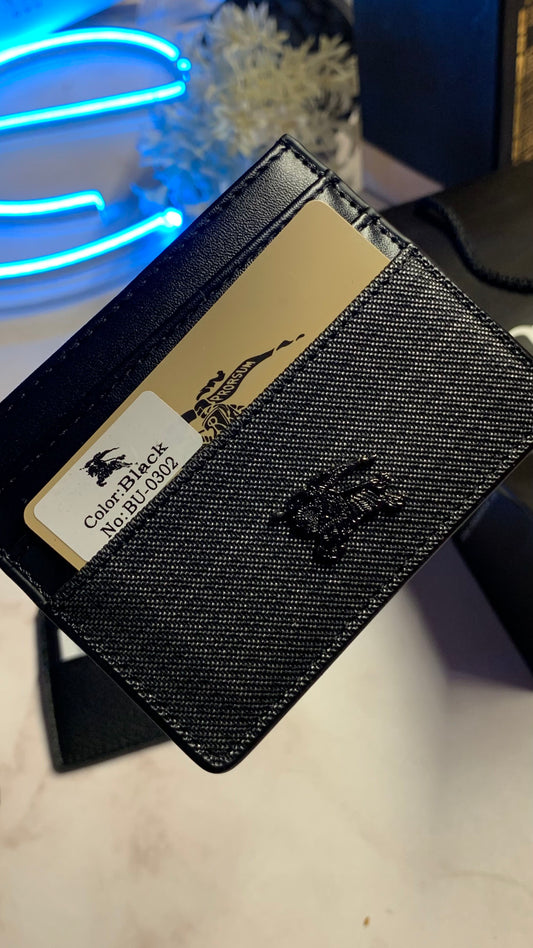 Burberry cardholder - Black pattern