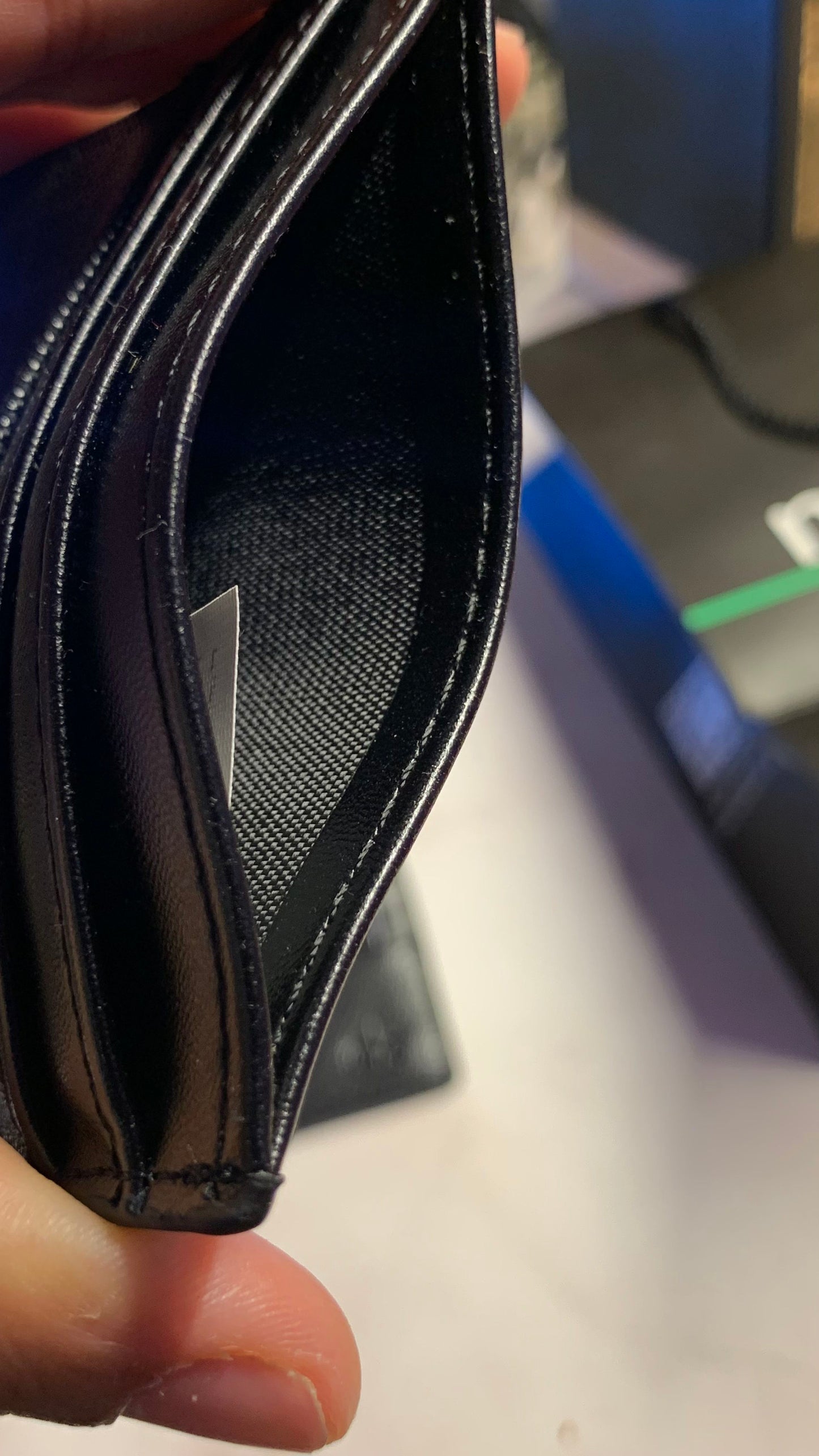 Burberry cardholder - Black pattern