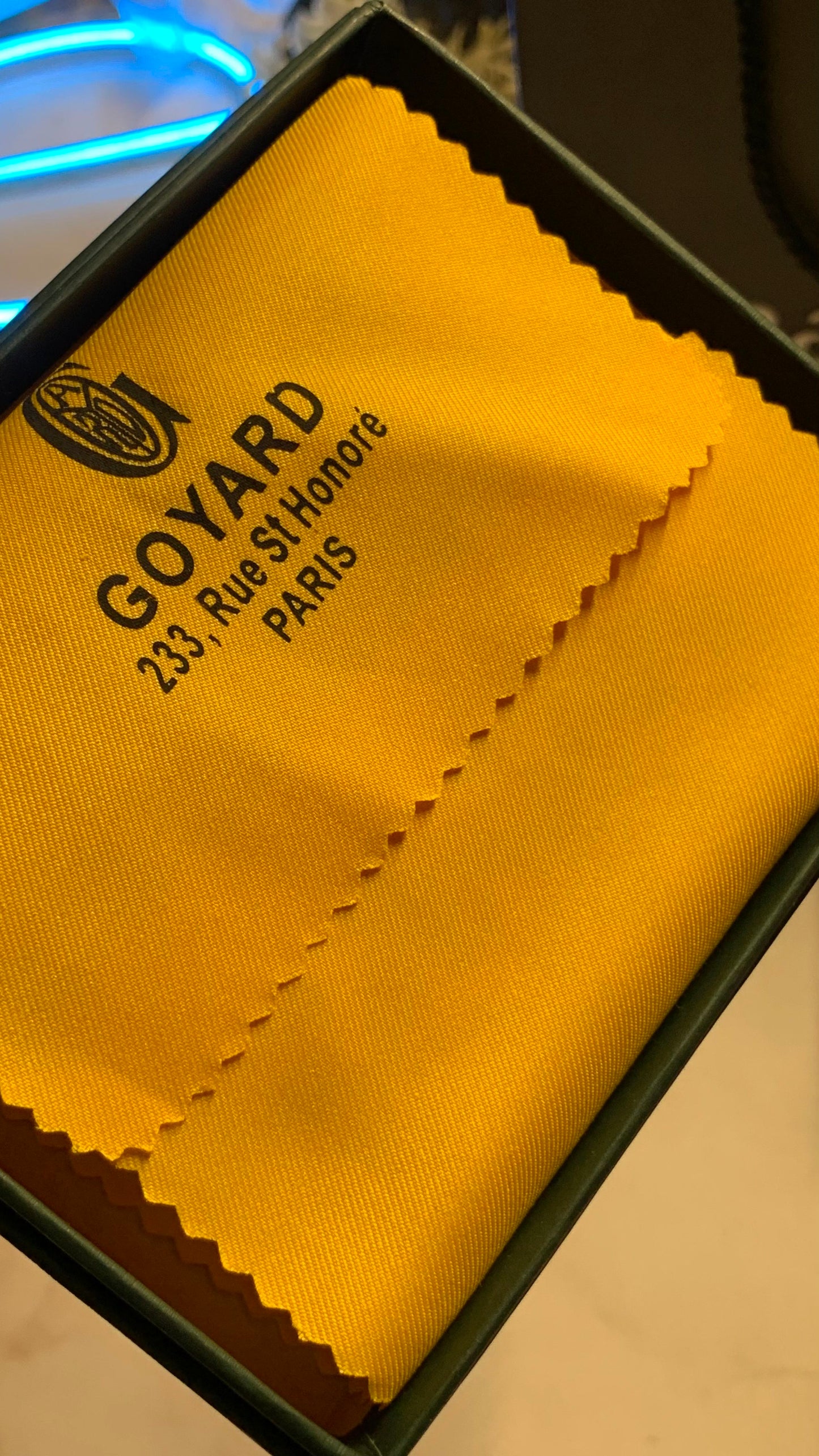 GoYard wallet - Yellow
