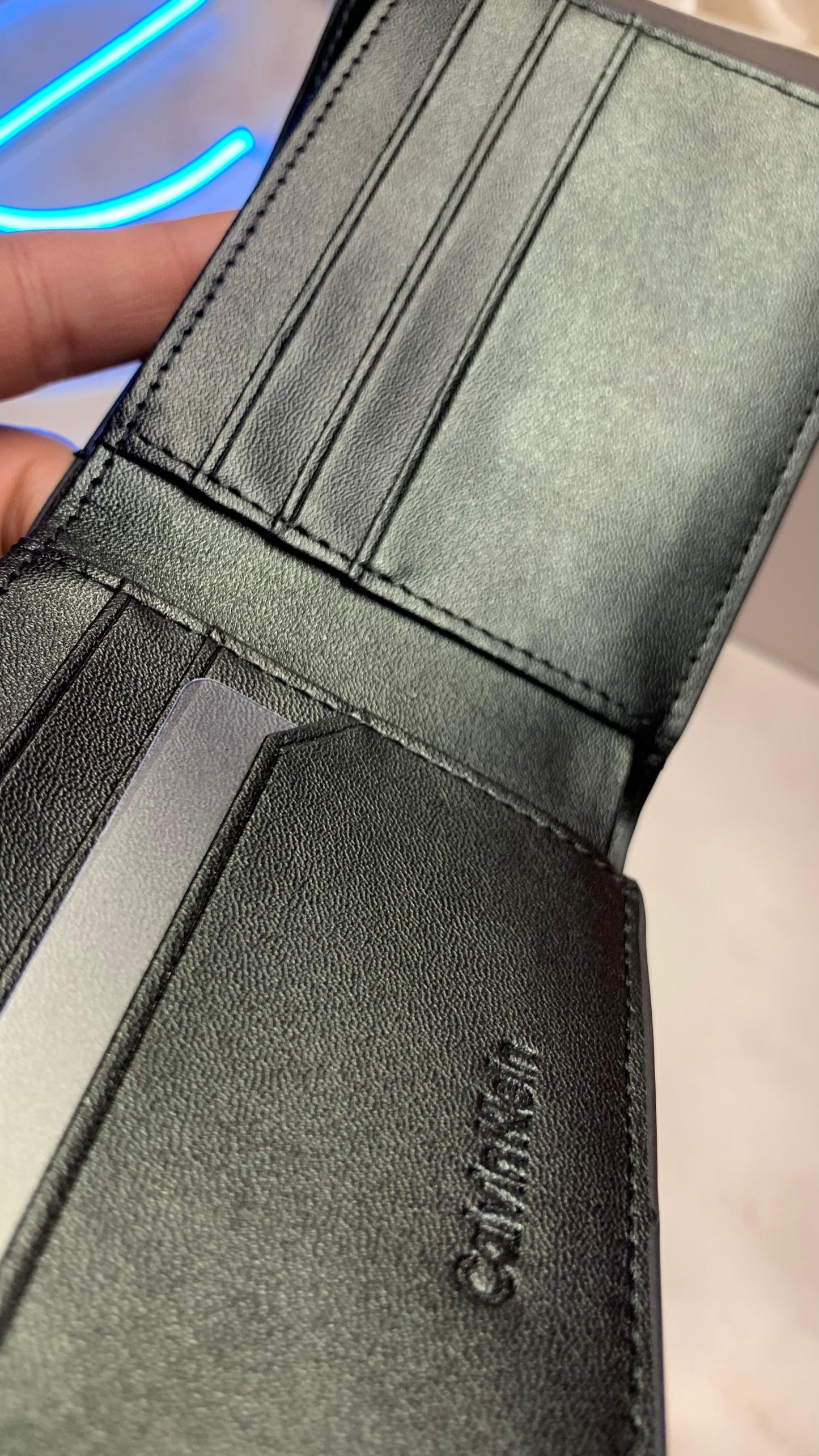 Calvin Klein wallet and cardholder