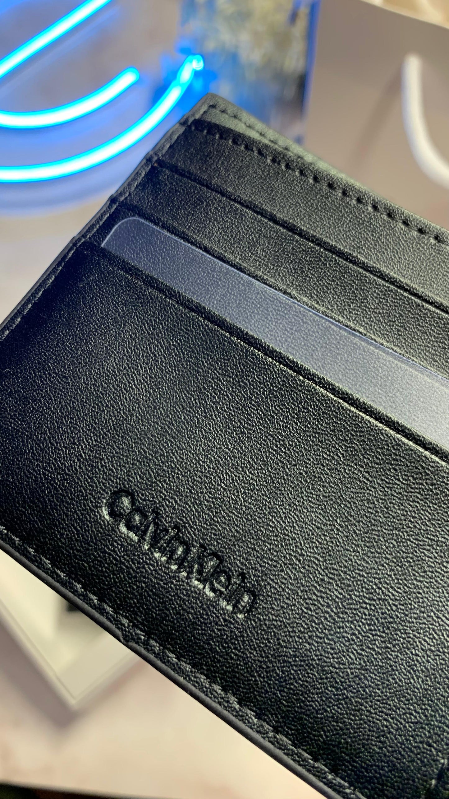 Calvin Klein wallet and cardholder