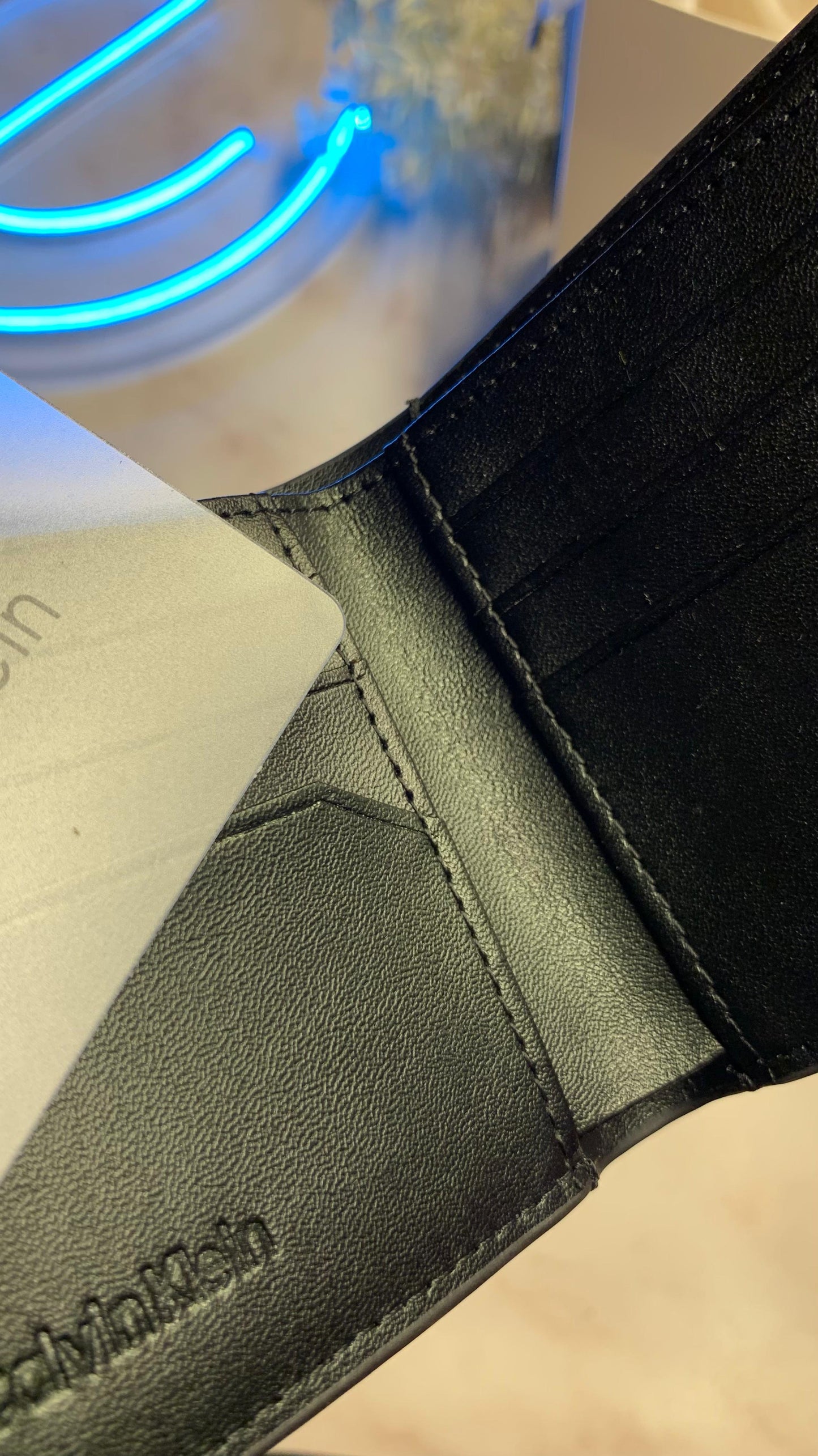 Calvin Klein wallet and cardholder