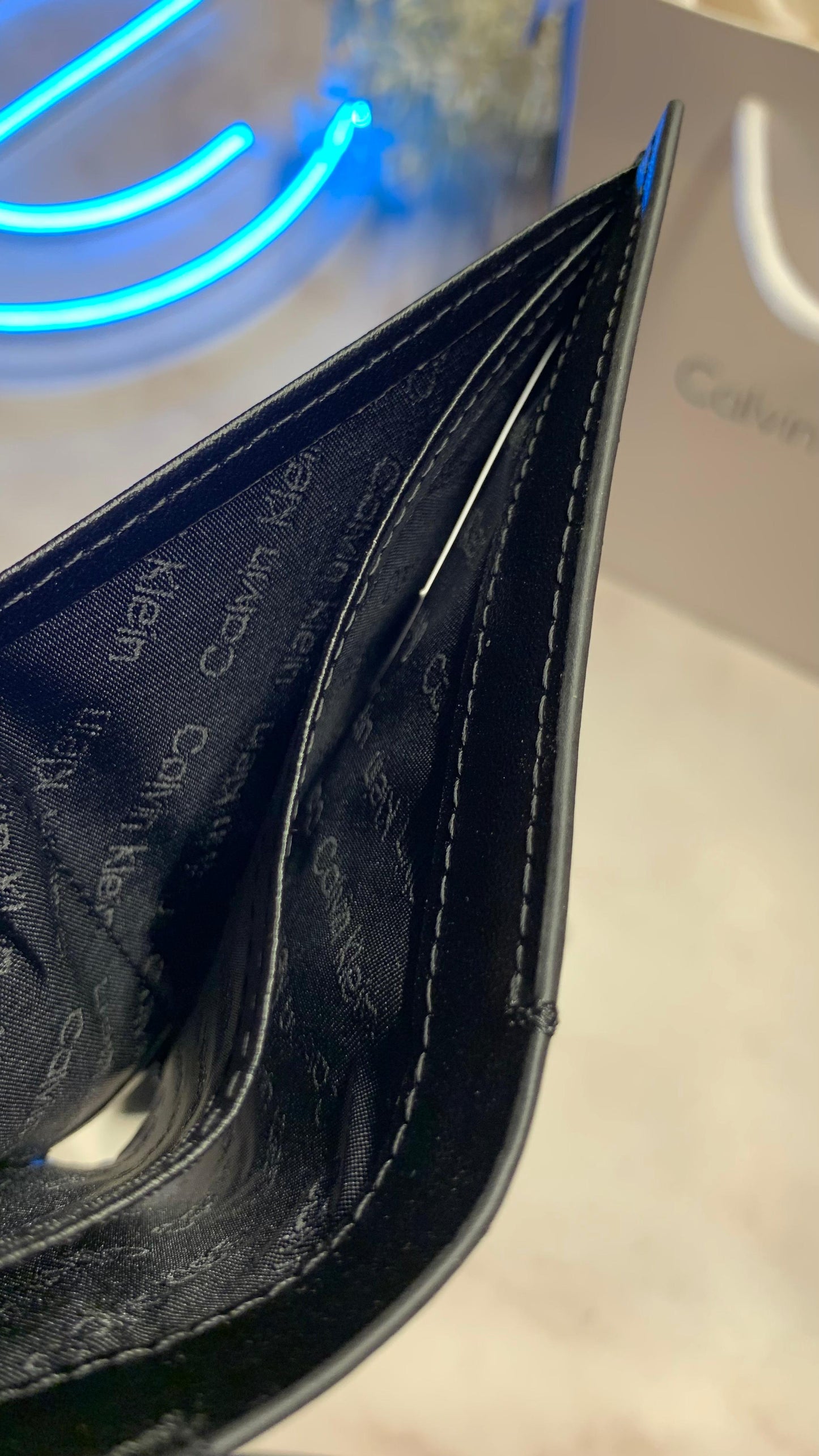Calvin Klein wallet and cardholder