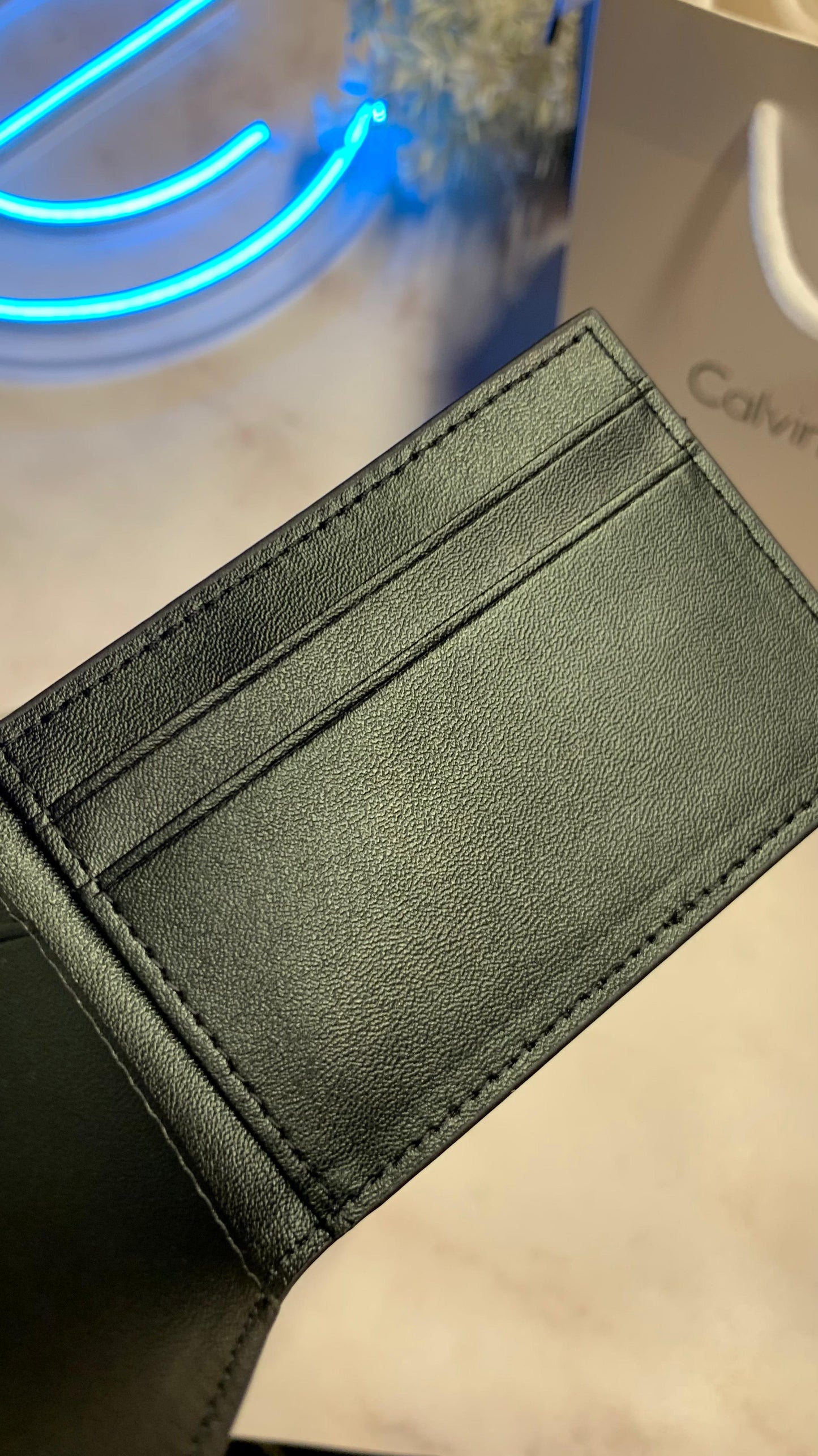 Calvin Klein wallet and cardholder