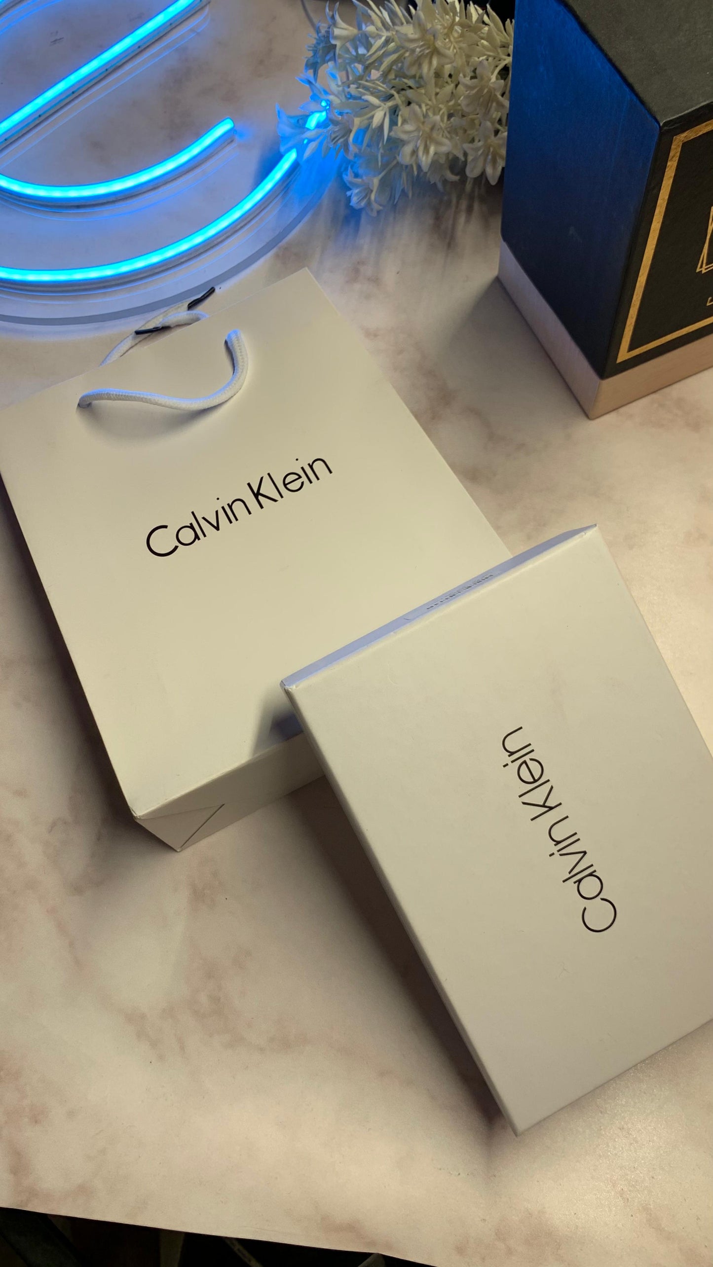 Calvin Klein wallet and cardholder
