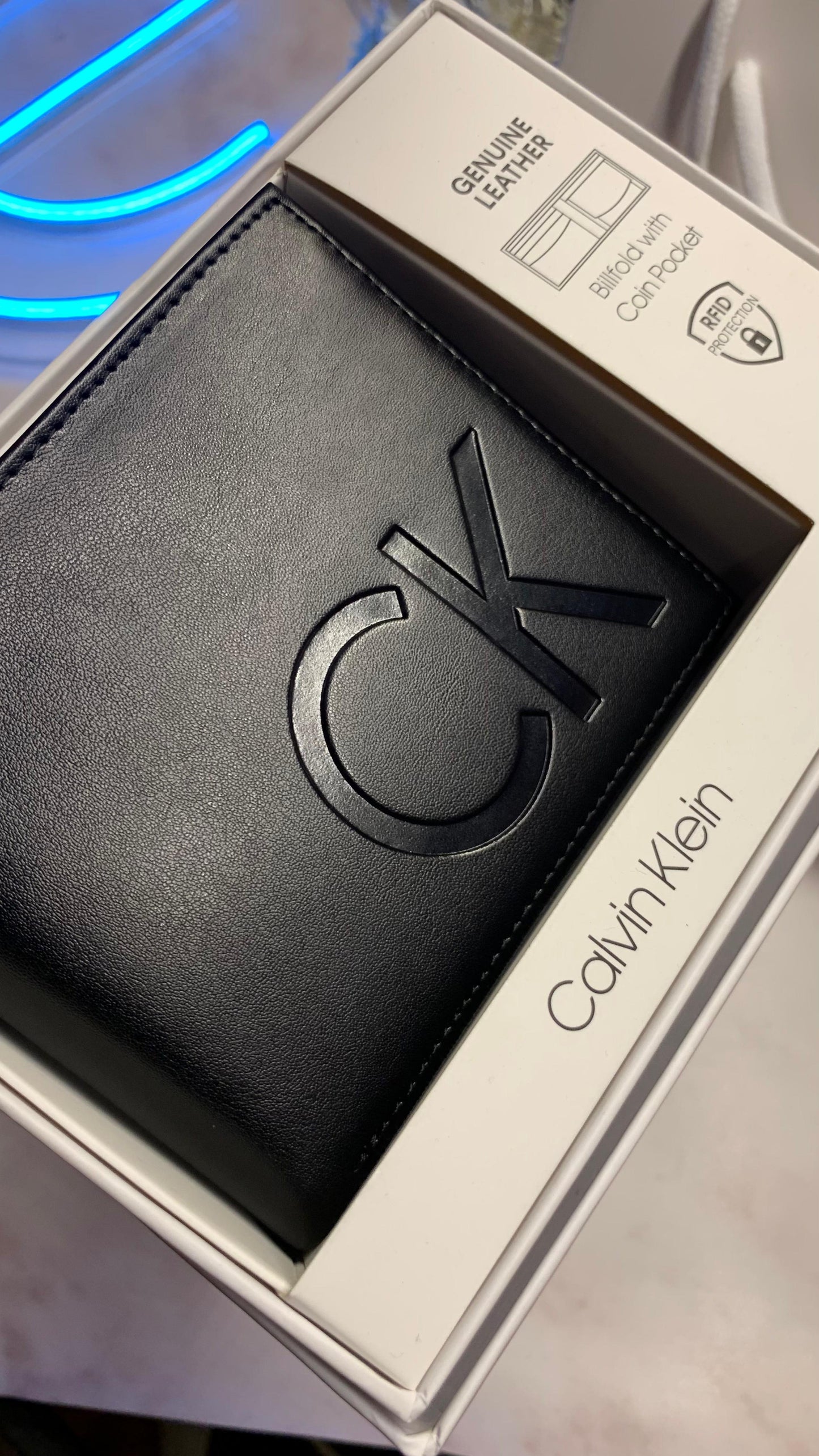 Calvin Klein Wallet - CK logo