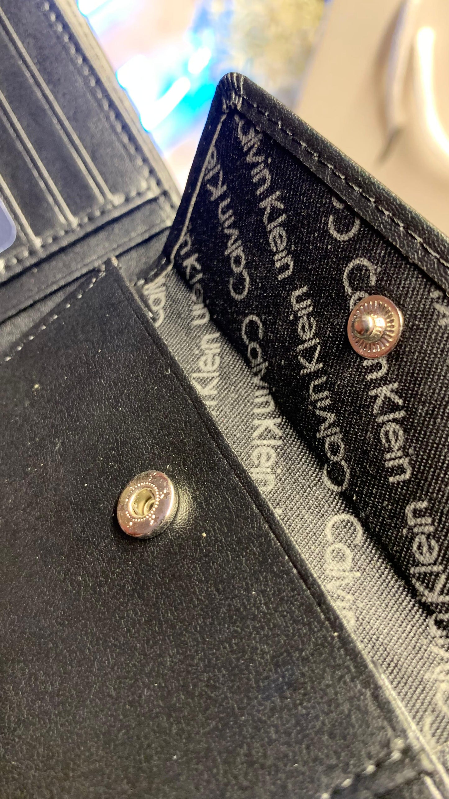 Calvin Klein Wallet - CK logo