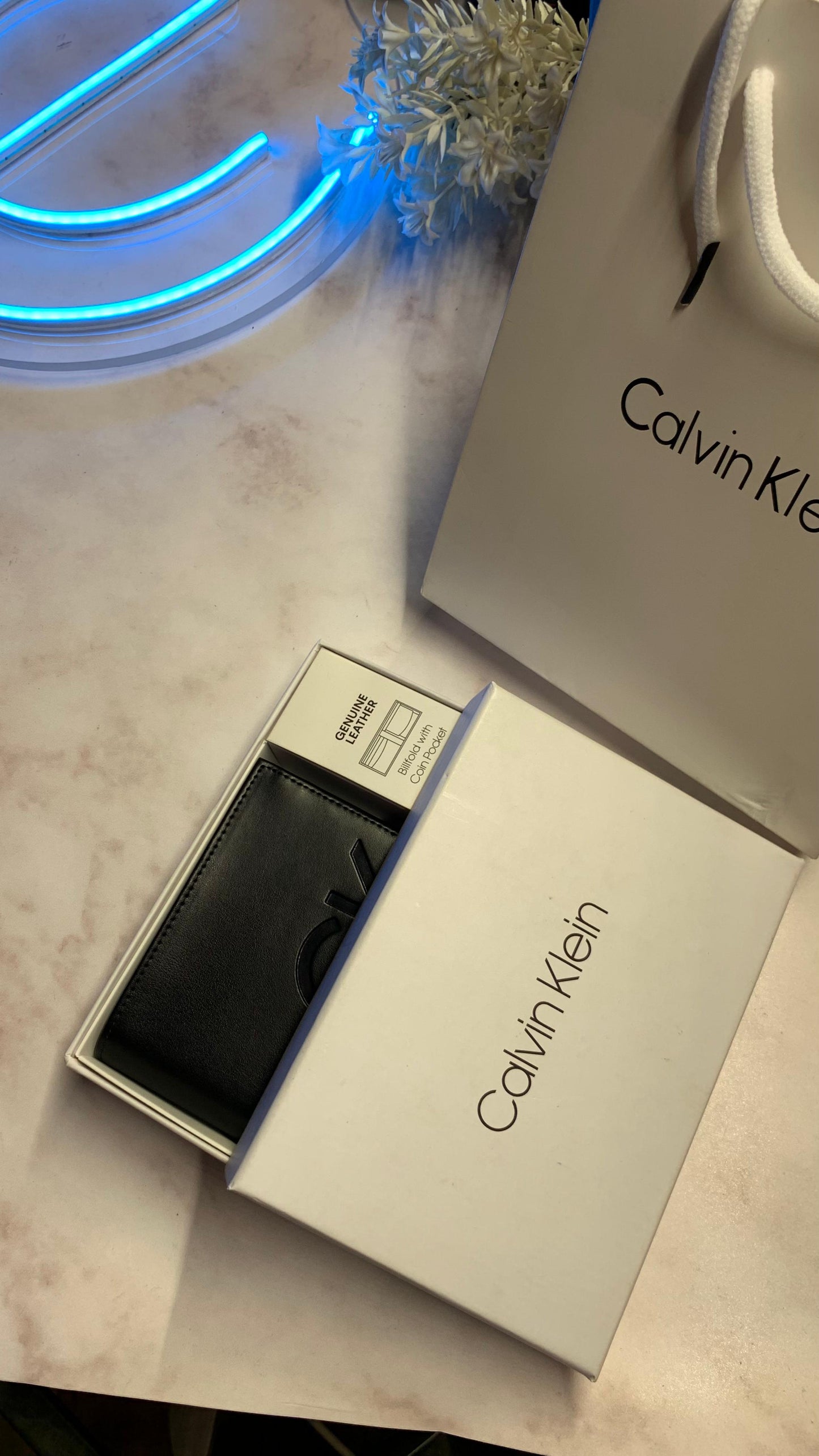 Calvin Klein Wallet - CK logo