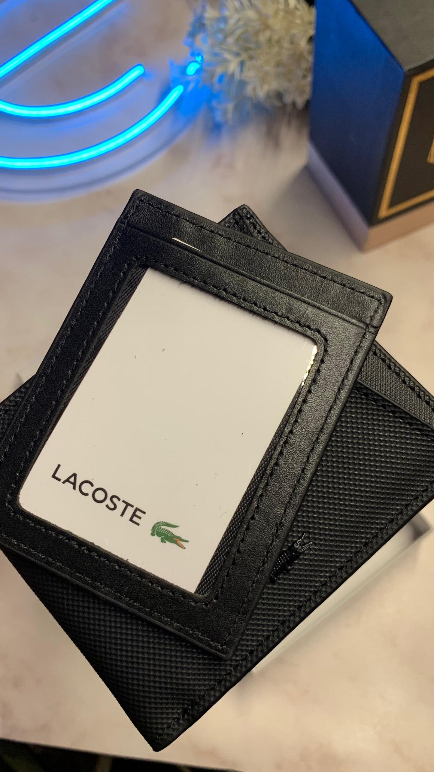 Lacoste wallet with cardholder