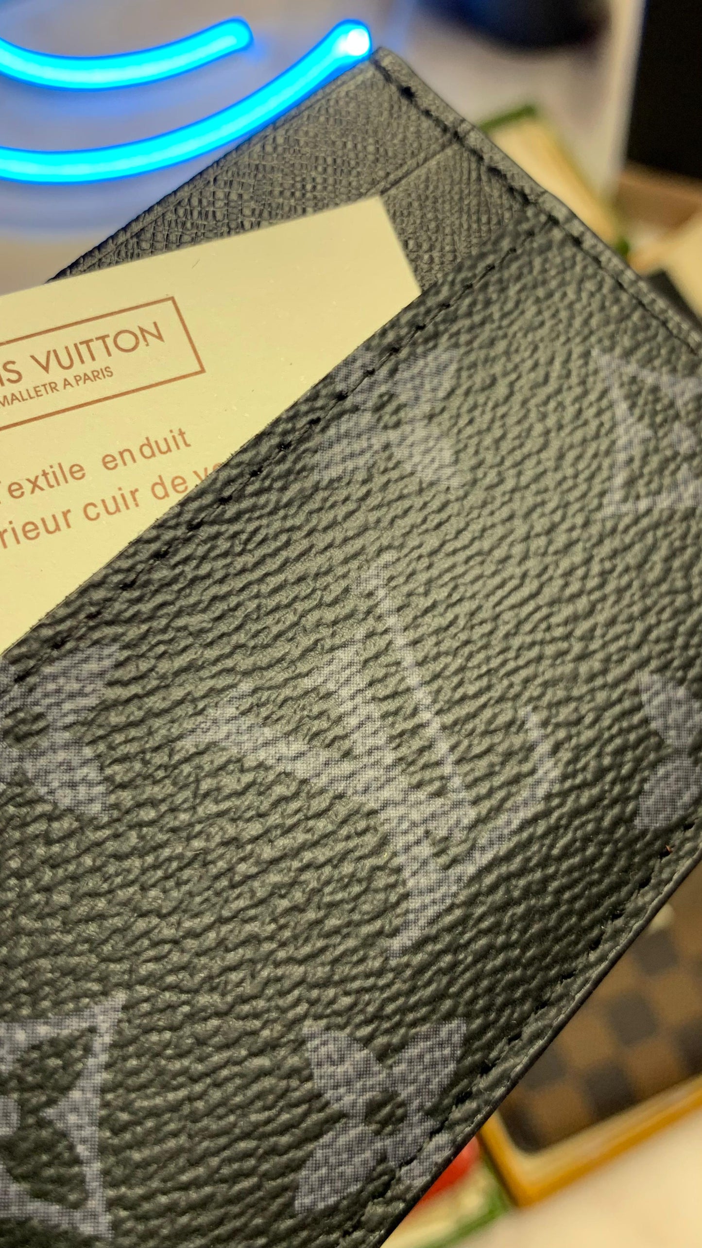 Louis Vuitton Cardholder - Dark Gray