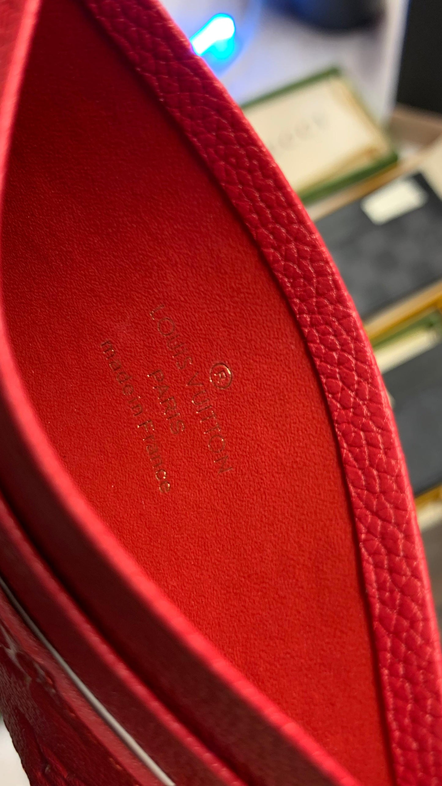 Louis Vuitton Cardholder - Red