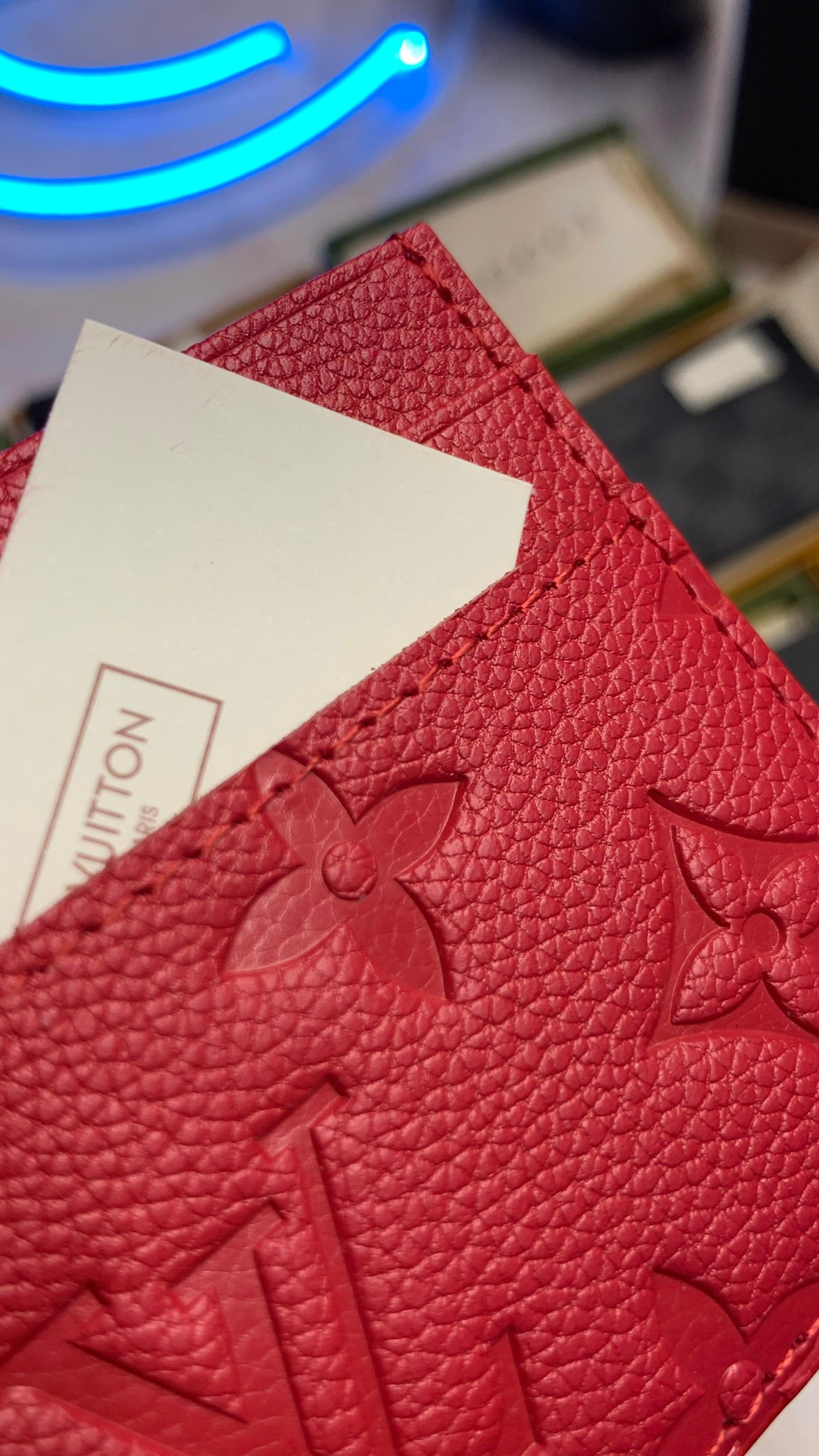 Louis Vuitton Cardholder - Red