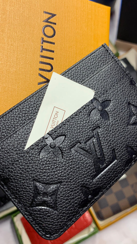 Louis Vuitton Cardholder - Black