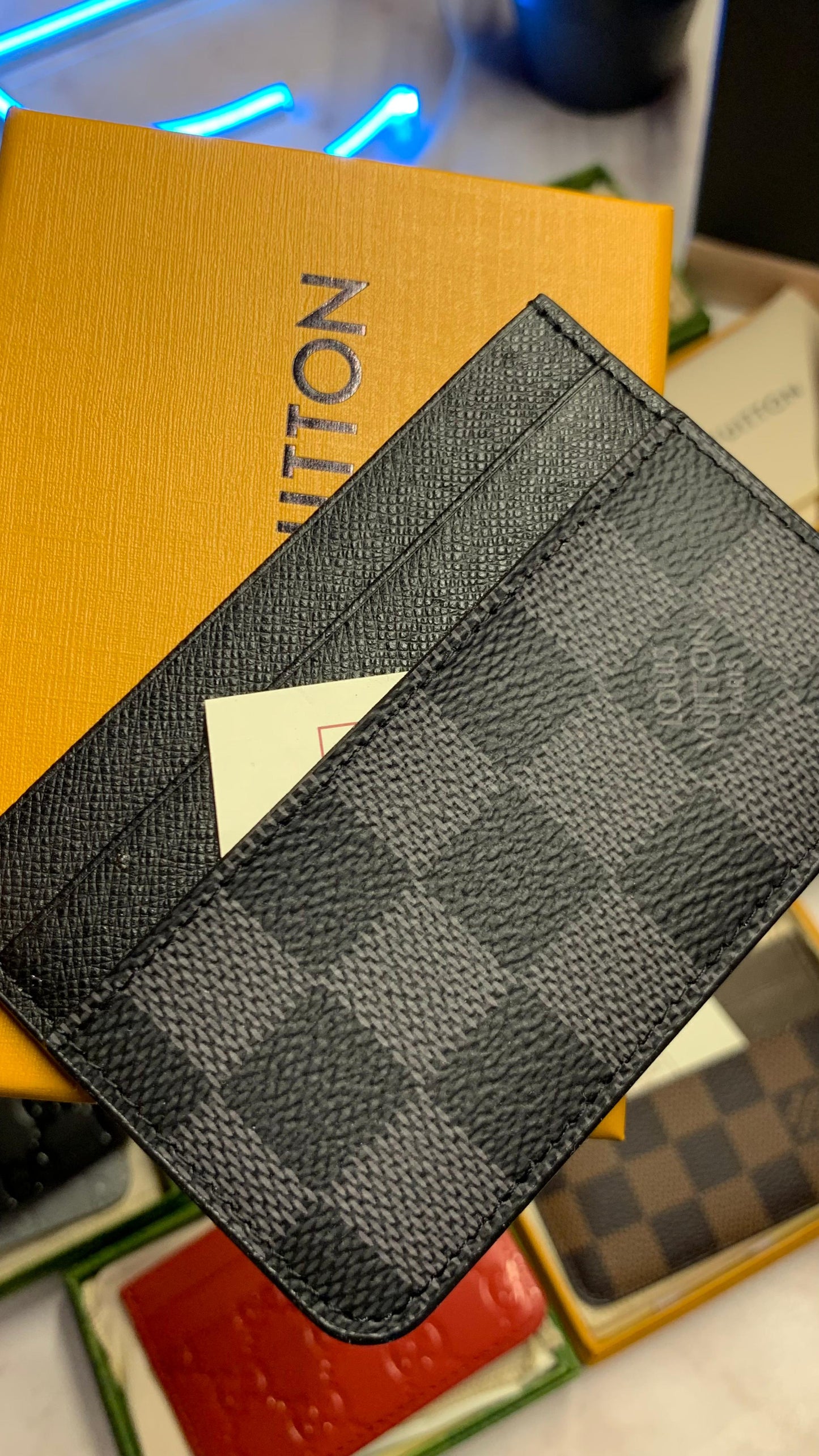 Louis Vuitton Cardholder - Dark Gray