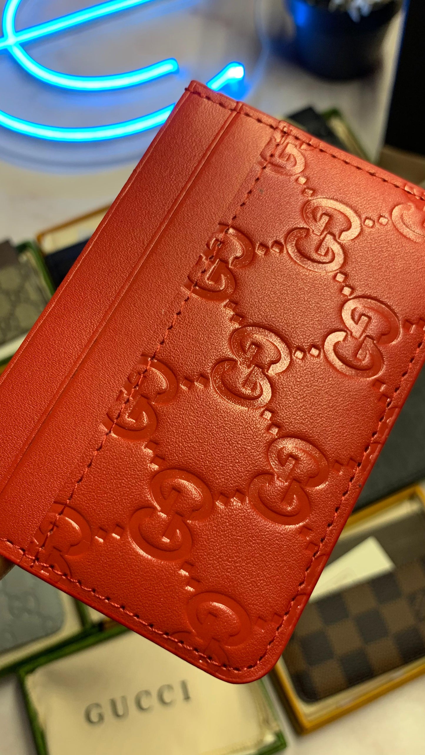 Gucci Cardholder - Red