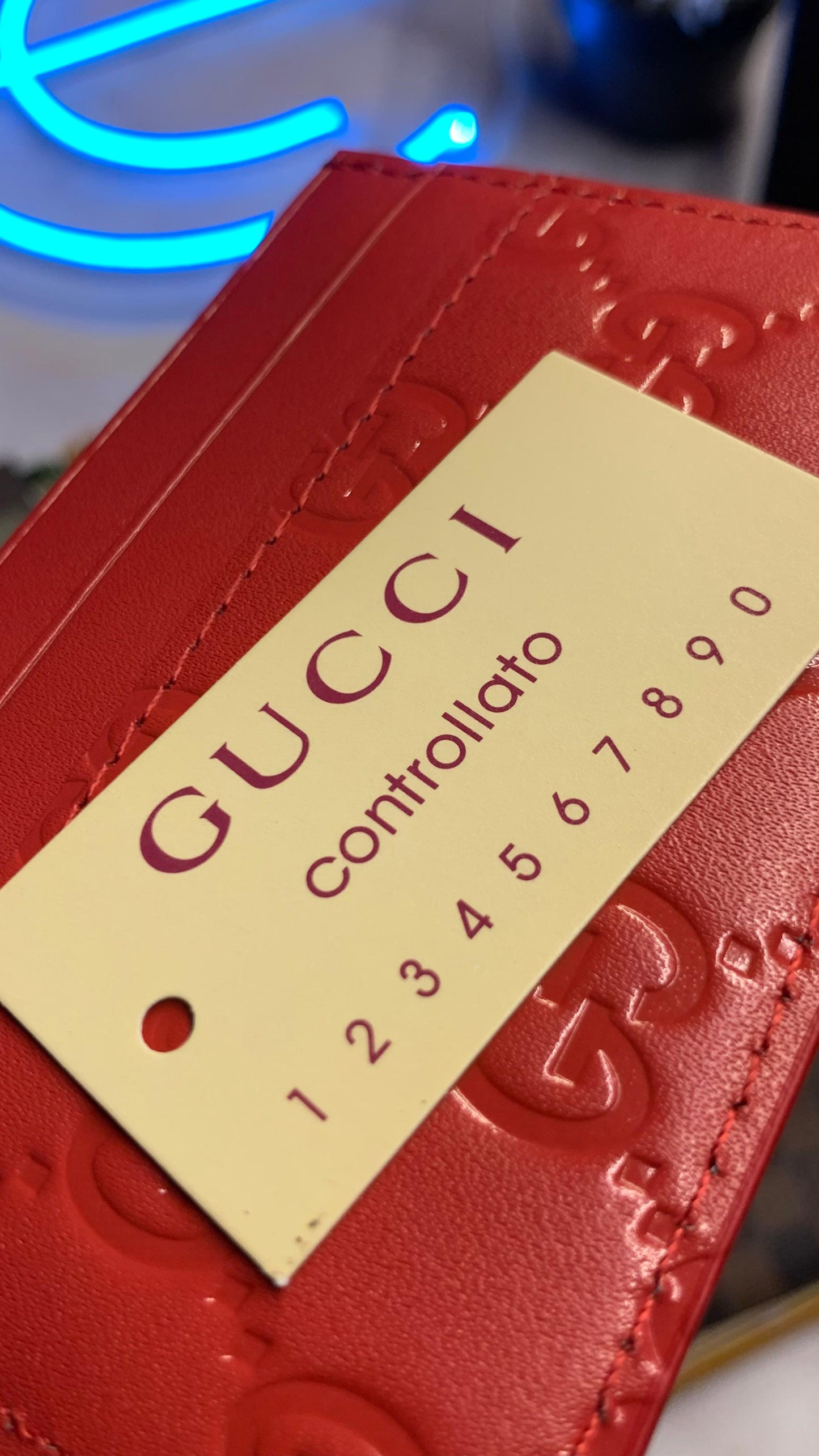 Gucci Cardholder - Red